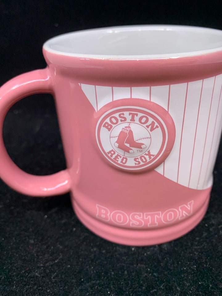 PINK RED SOX MUG.