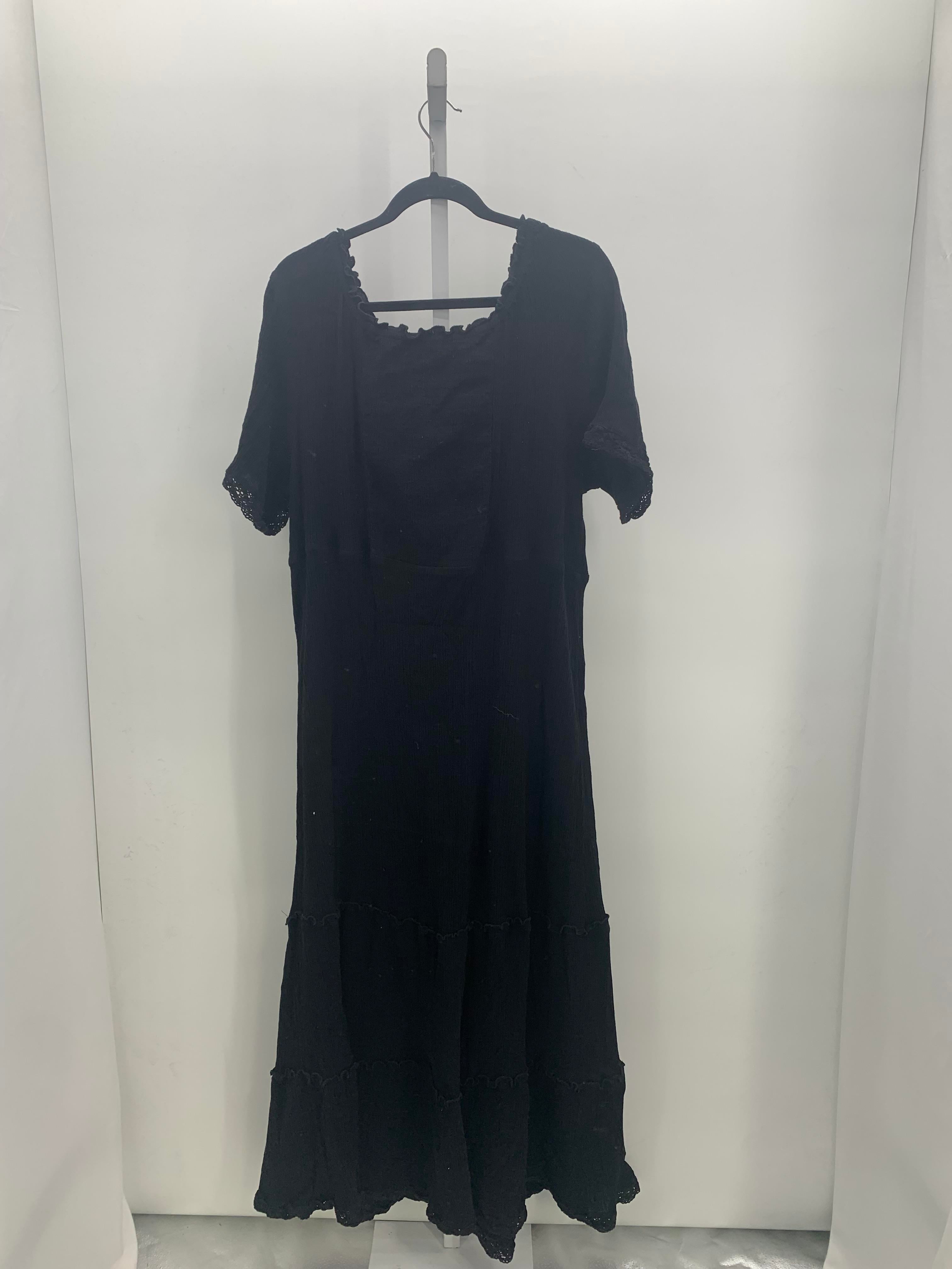 Size 2X Womens Short Sleeve Dress