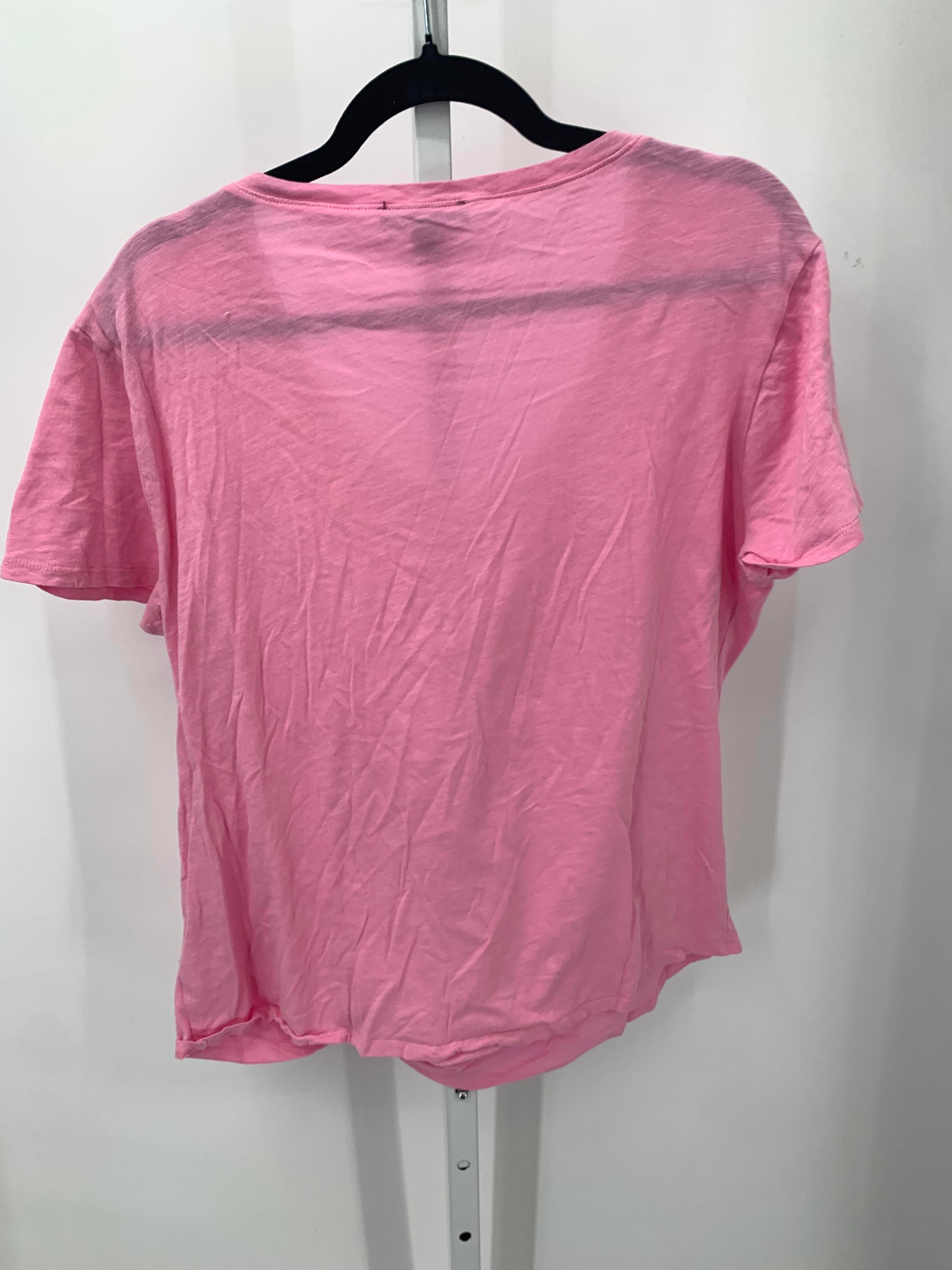 Saks Fifth Avenue Size Extra Large Misses Short Sleeve Shirt