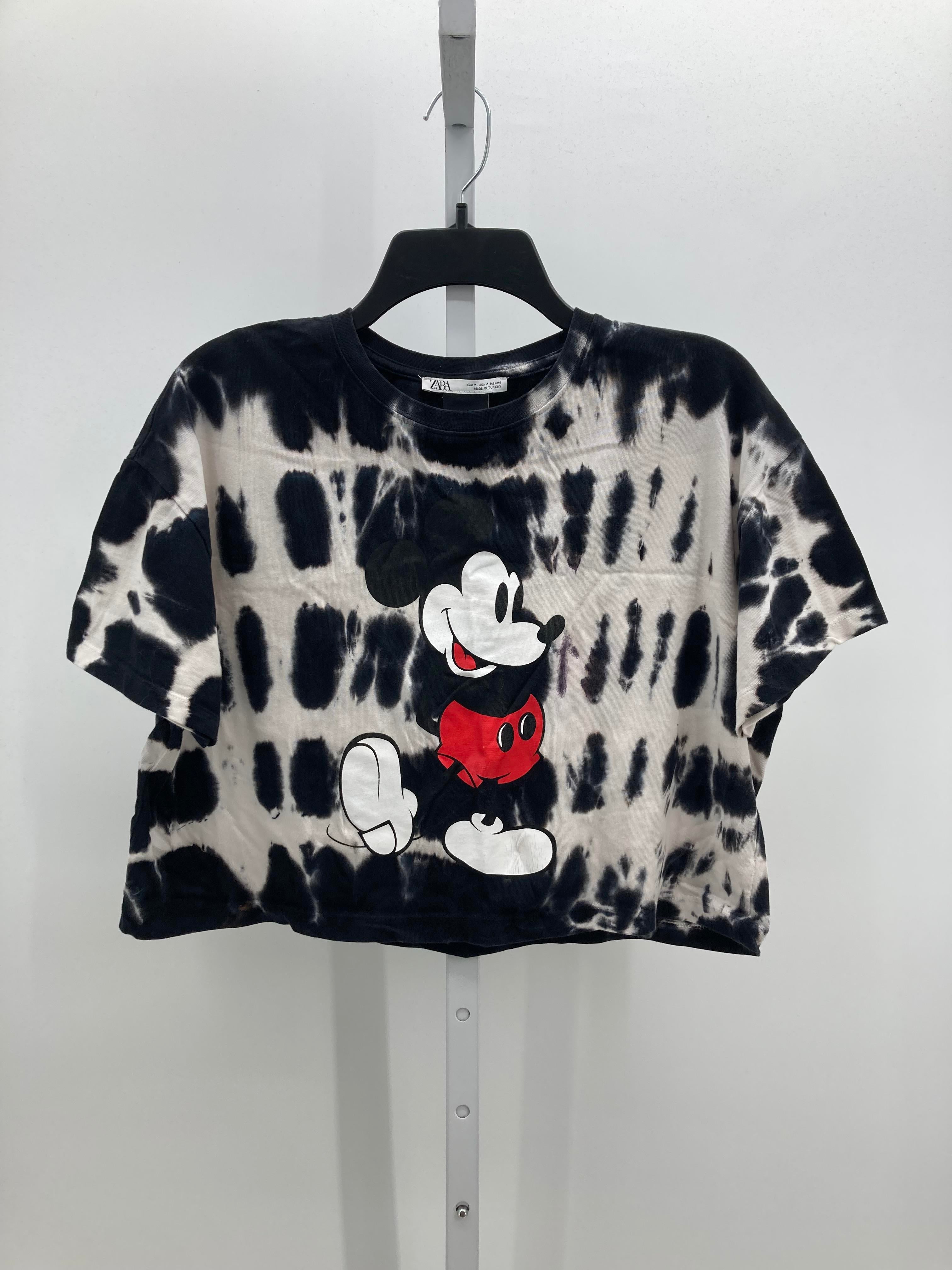 Zara Size Medium Juniors Short Sleeve Shirt