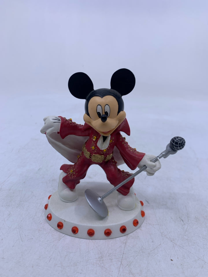 MICKEY MOUSE DONT BE CRUEL TO A MOUSE THATS TRUE ELVIS FIGURINE.