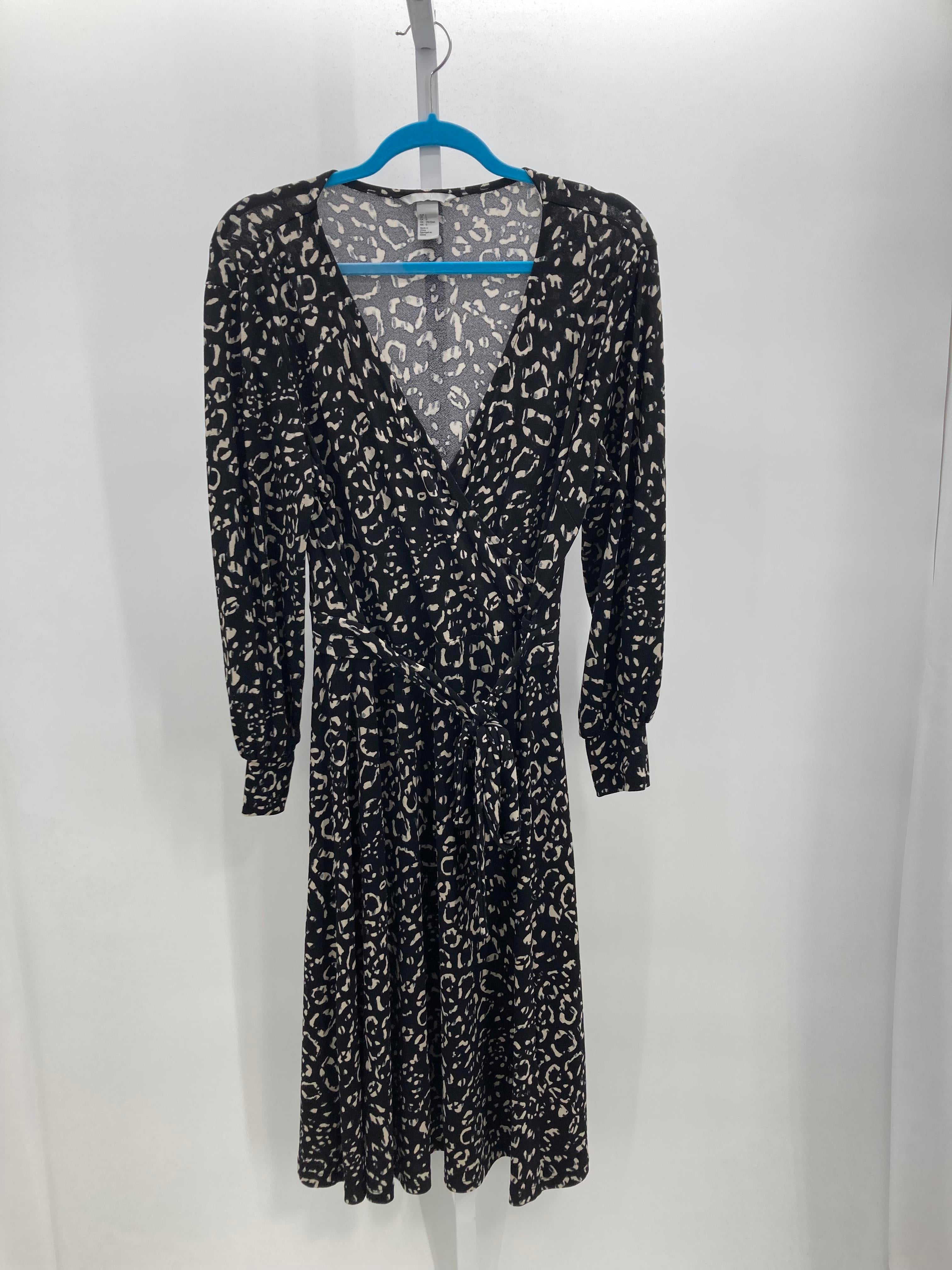 H&M Size Large Misses Long Sleeve Dress