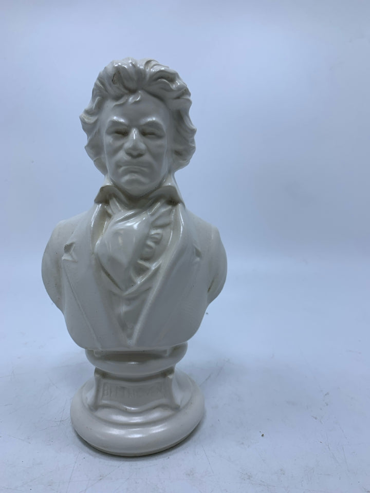 CERAMIC LUDWIG VAN BEETHOVEN HEAD/BUST.