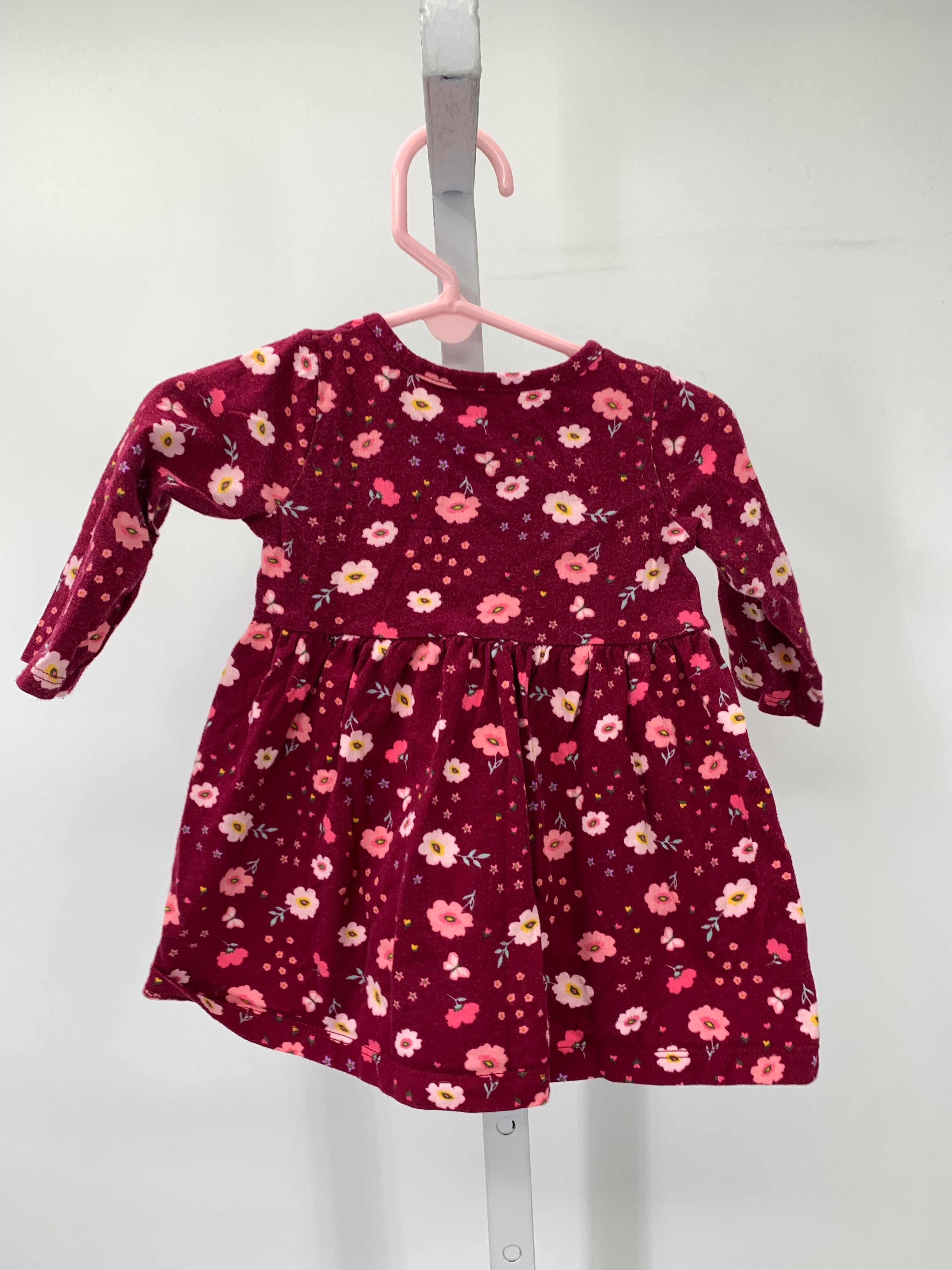 Carters Size 6 Months Girls Long Sleeve Dress