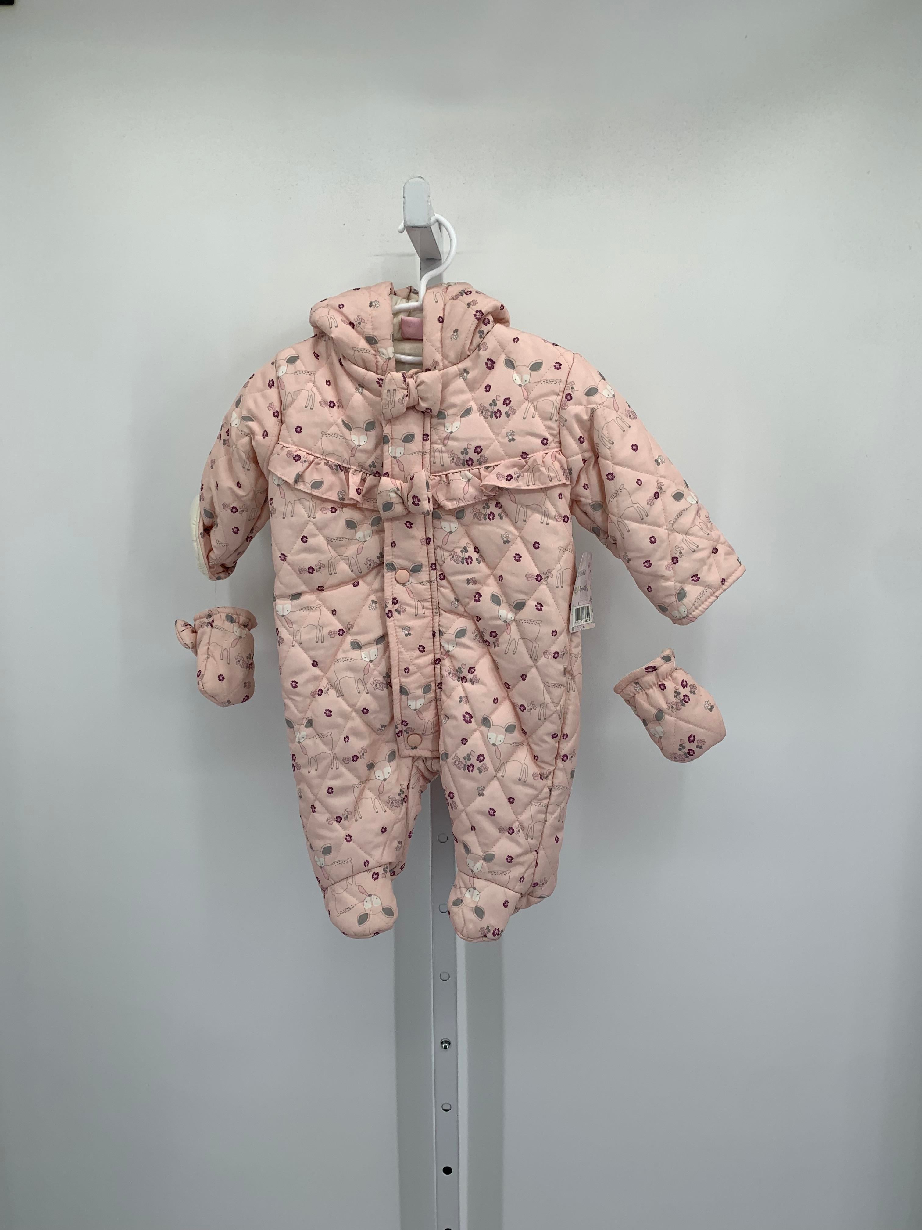 Size 0-3 months Girls Snow Suit