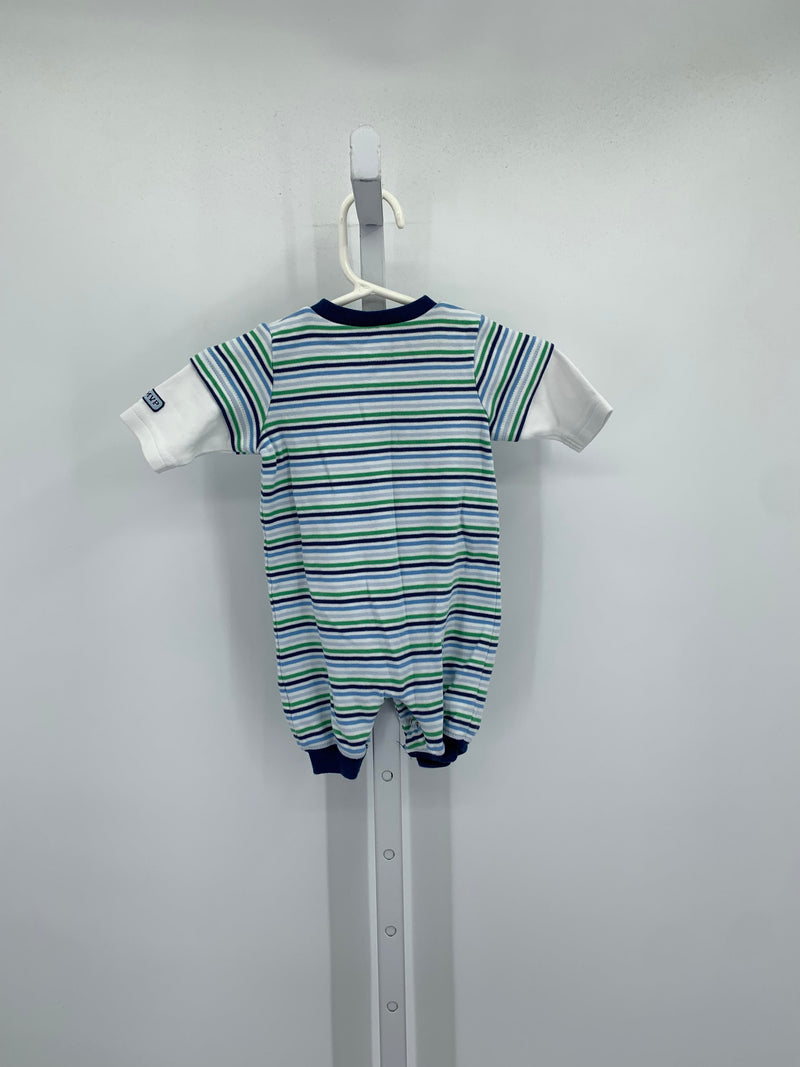 BLUE GREEN STRIPES KNIT