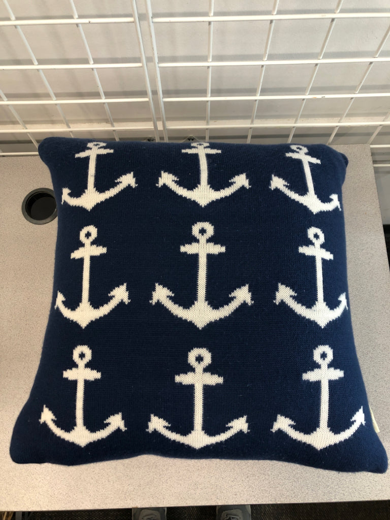 NAUTICAL THROW PILLOW.