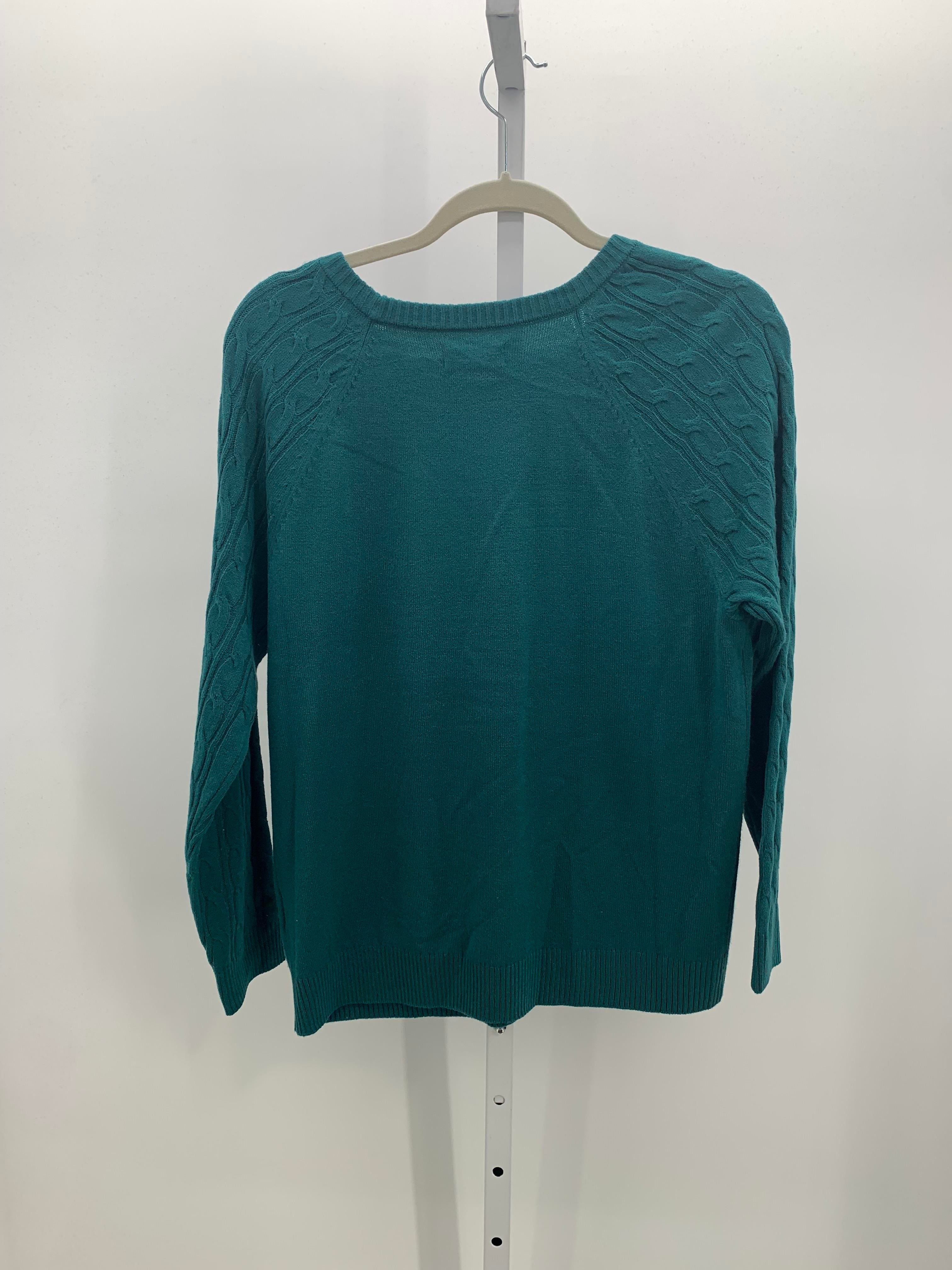 Croft & Barrow Size Large Petite Petite Long Slv Sweater
