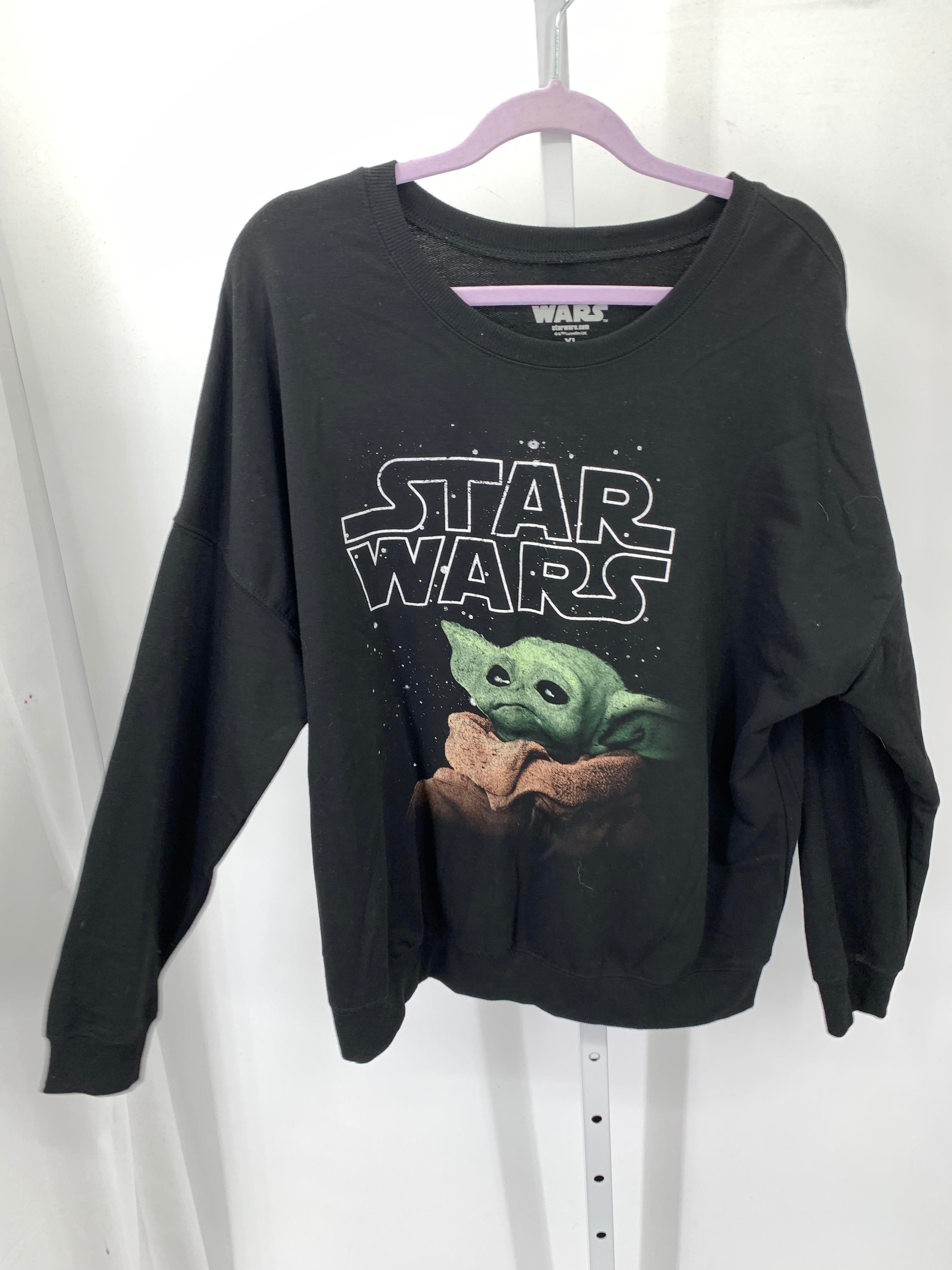 Star Wars Size Extra Large Juniors Long Sleeve Shirt