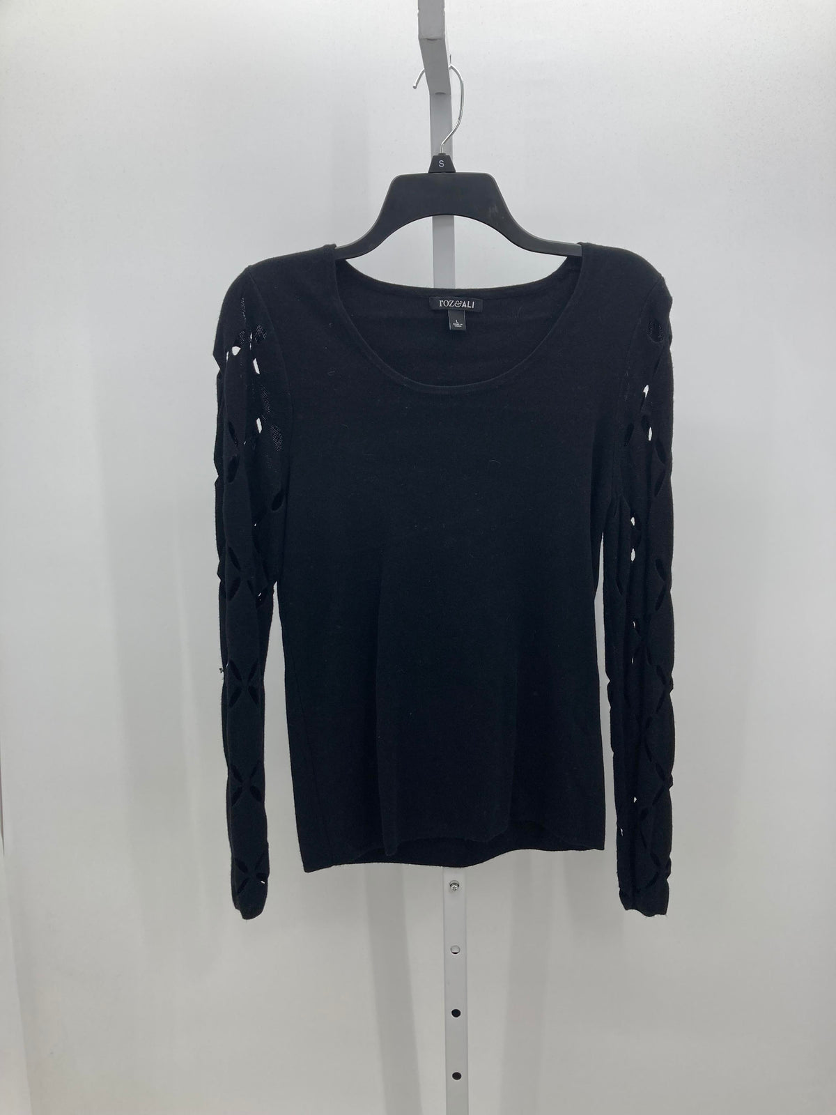 Roz & Ali Size Large Misses Long Slv Sweater