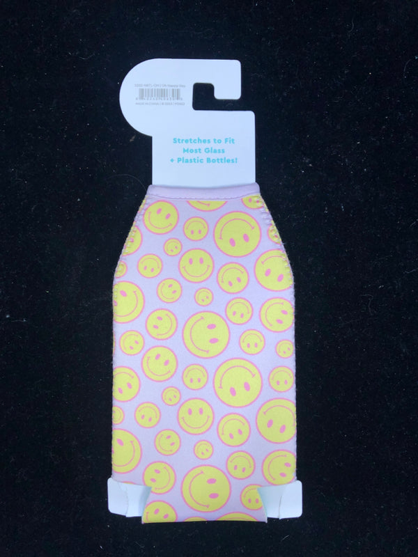 NIP SWIG INSULATED BOTTLE COOLIE SMILEY FACES.