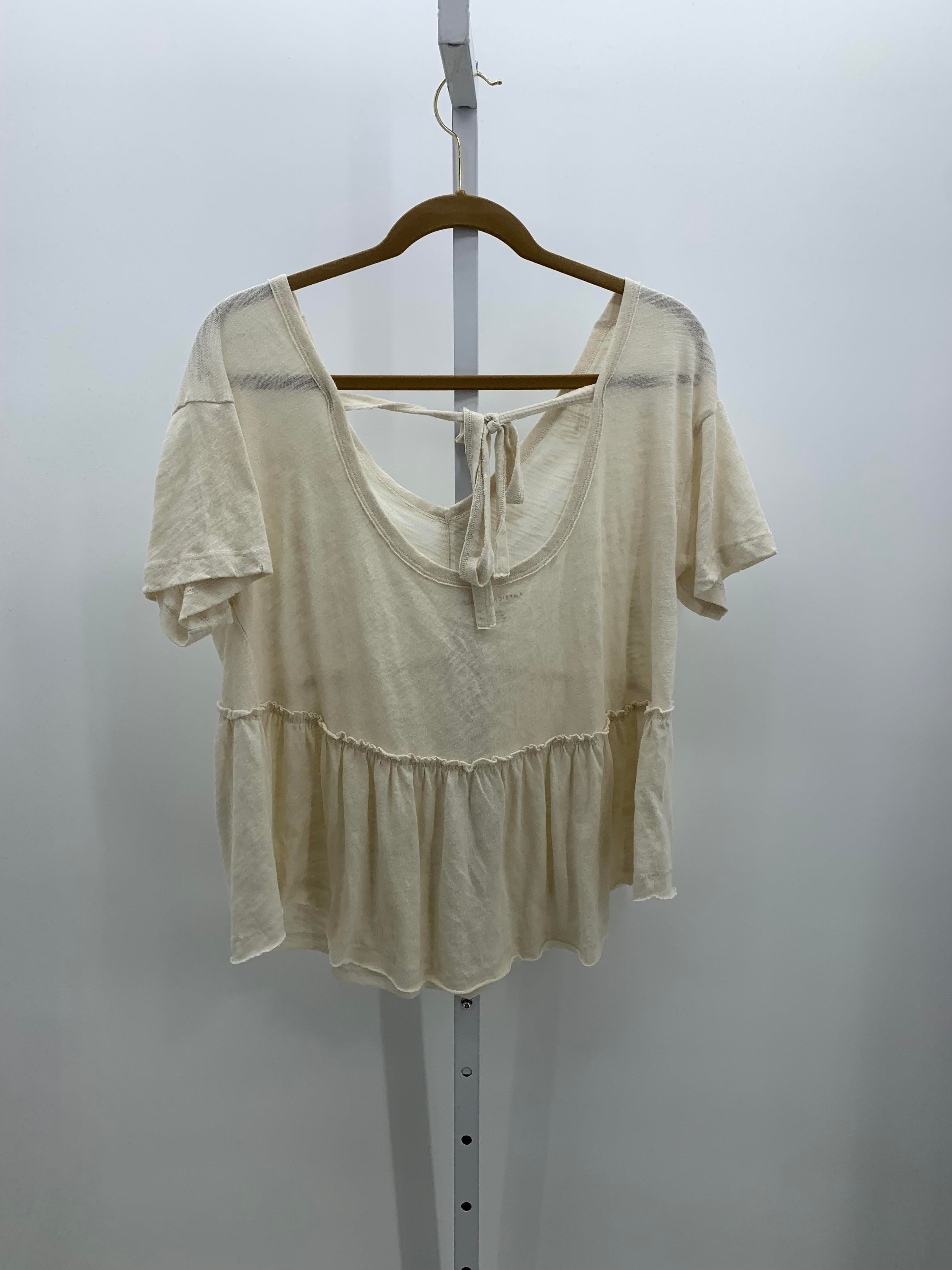 American Eagle Size Small Juniors Short Sleeve Shirt