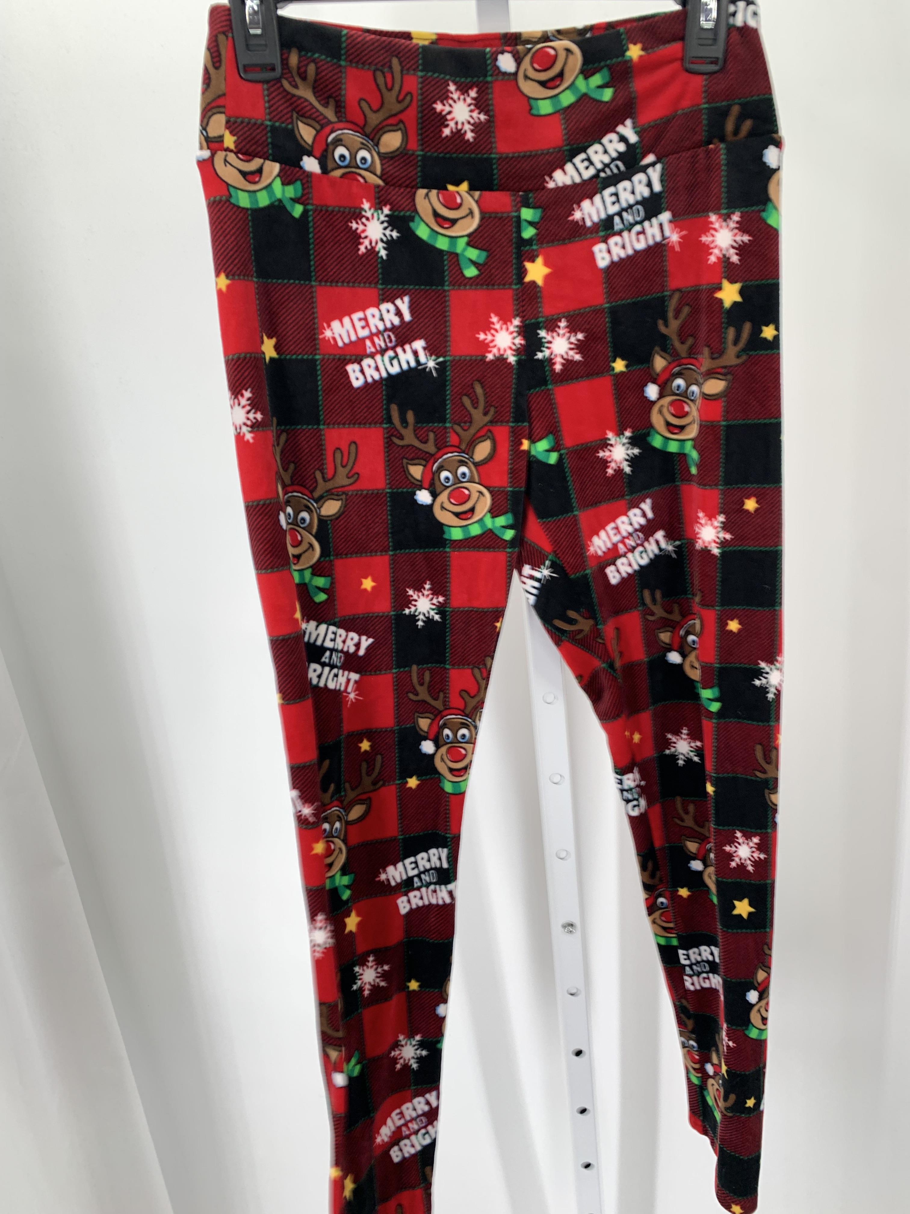 FLEECE LEGGINGS MERRY & BRIGHT