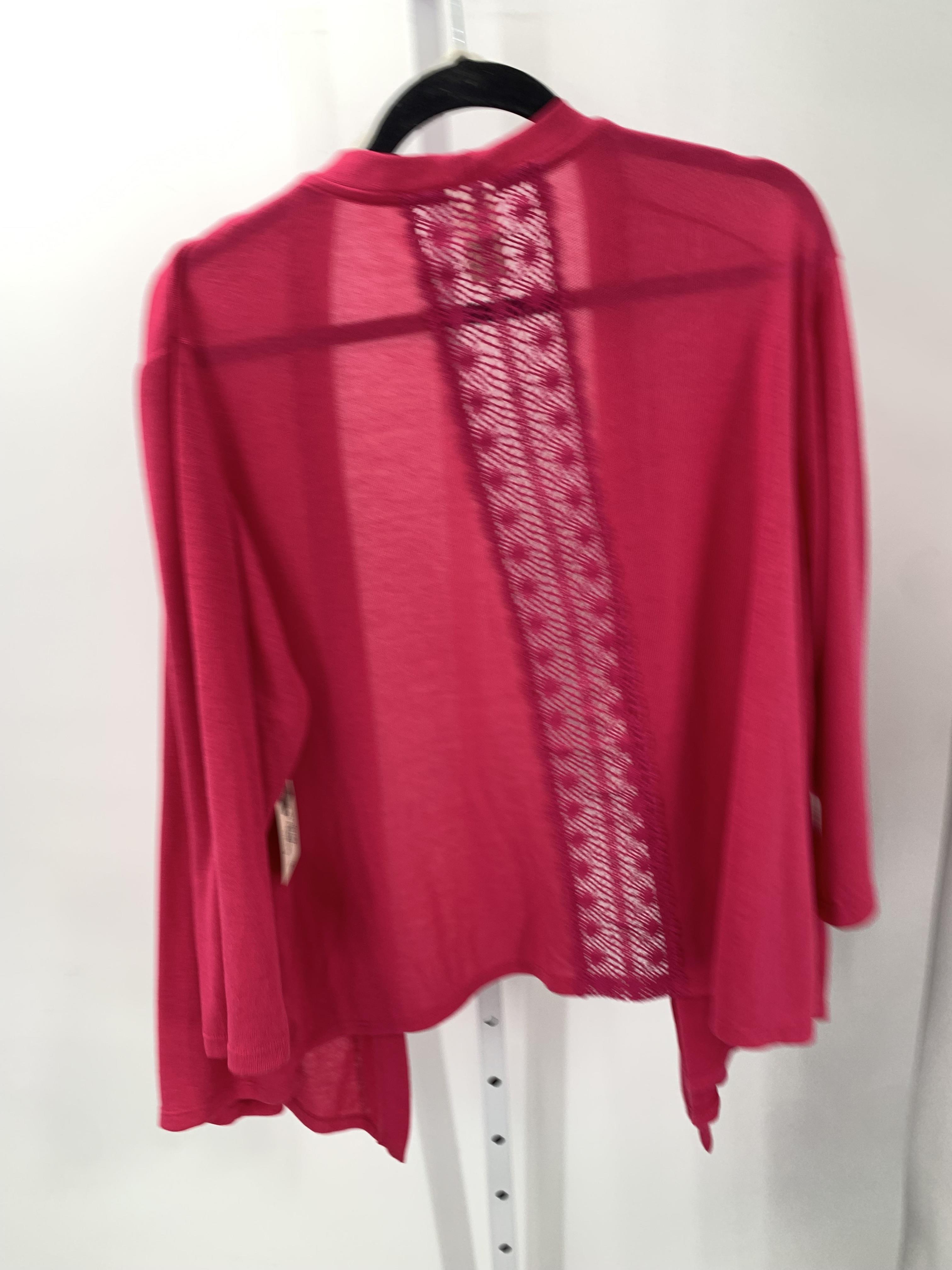 Terra & Sky Size 2X Womens Cardigan