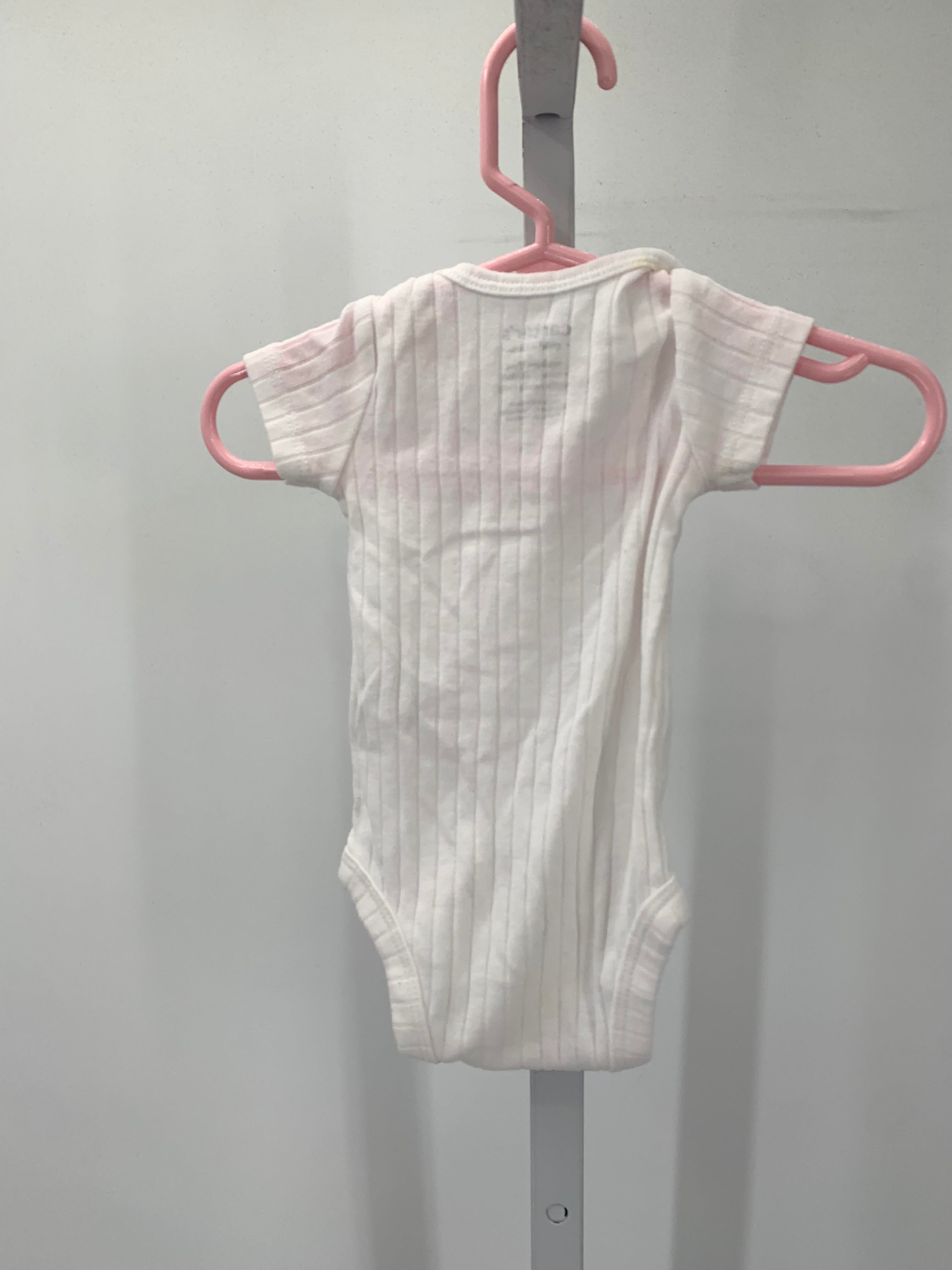 Carters Size Newborn Girls Short Sleeve Shirt