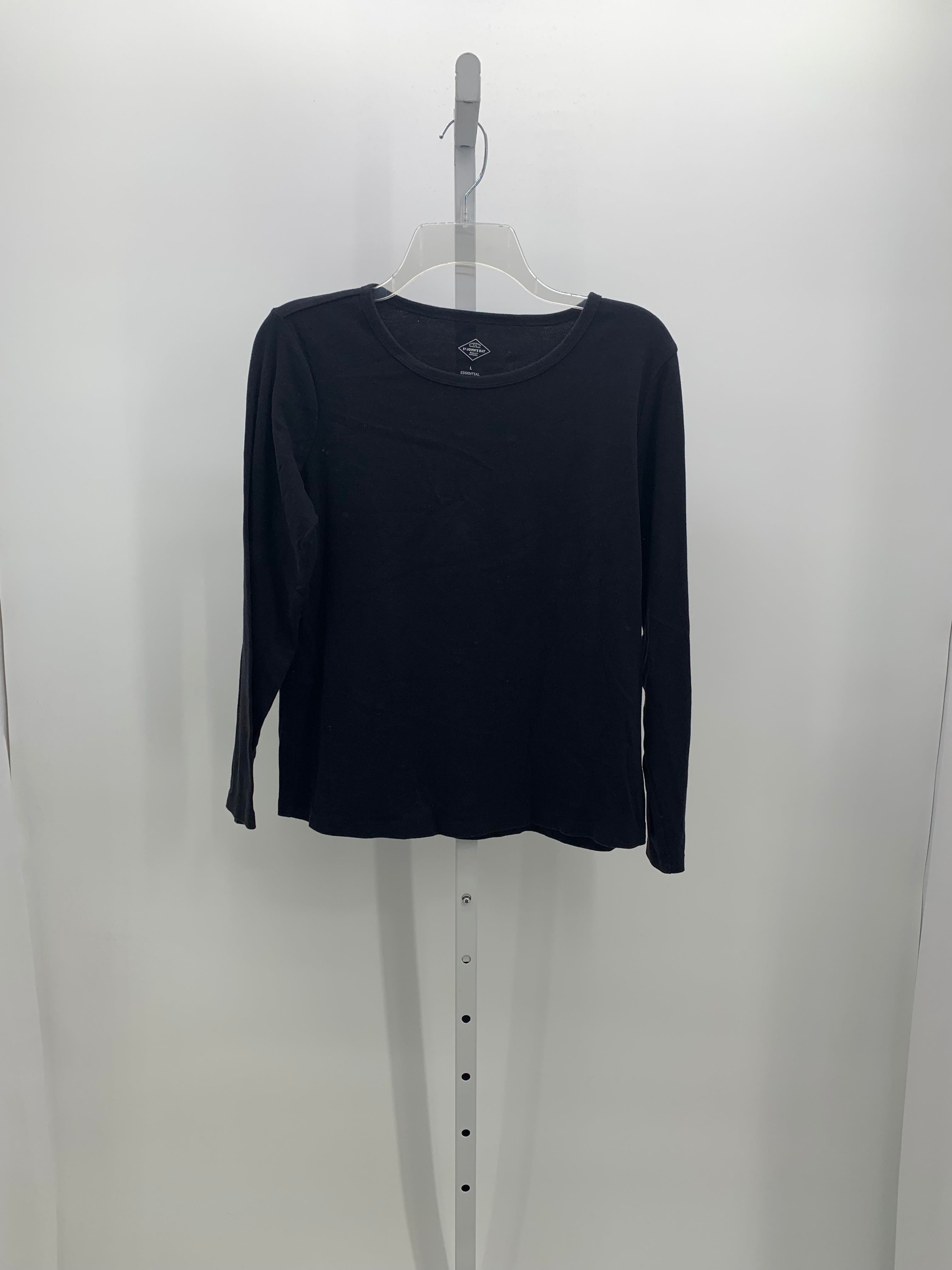 St. Johns Bay Size Large Misses Long Sleeve Shirt