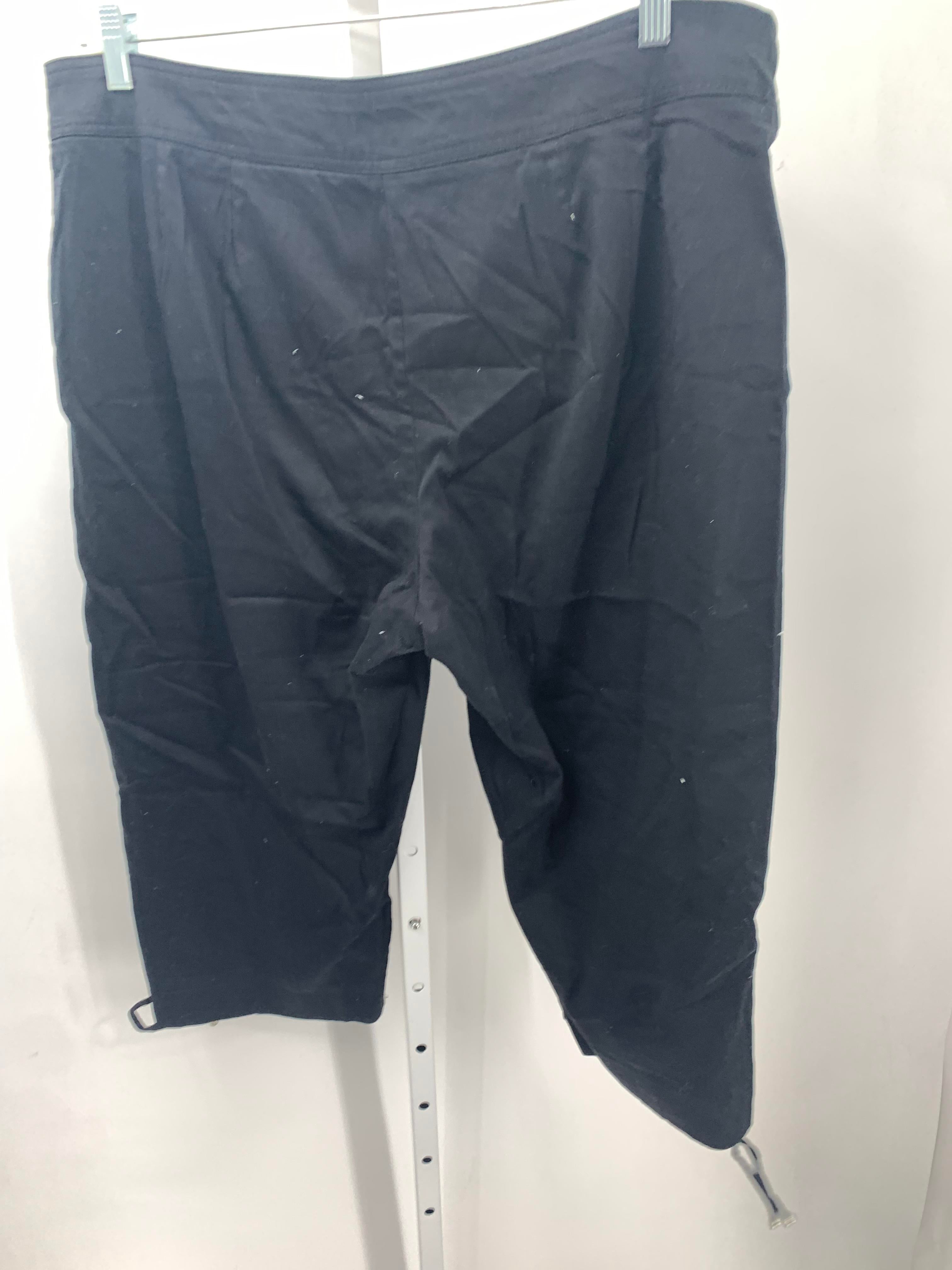 Avenue Size 20 W Womens Cropped Pants