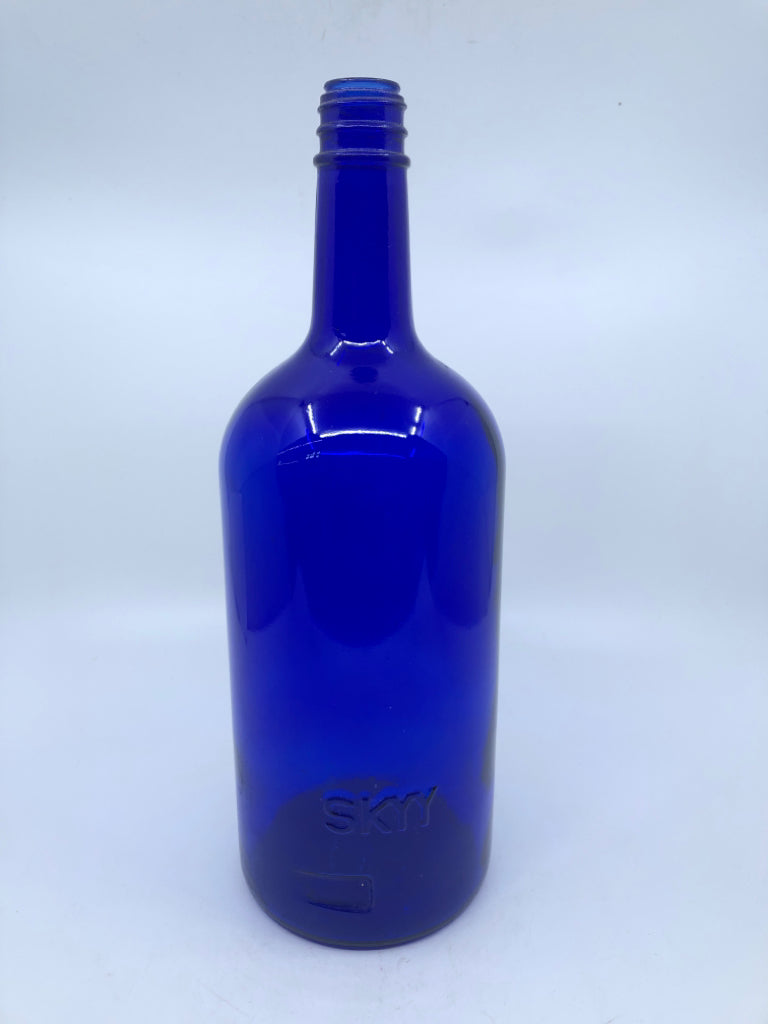 COBALT BLUE BOTTLE.