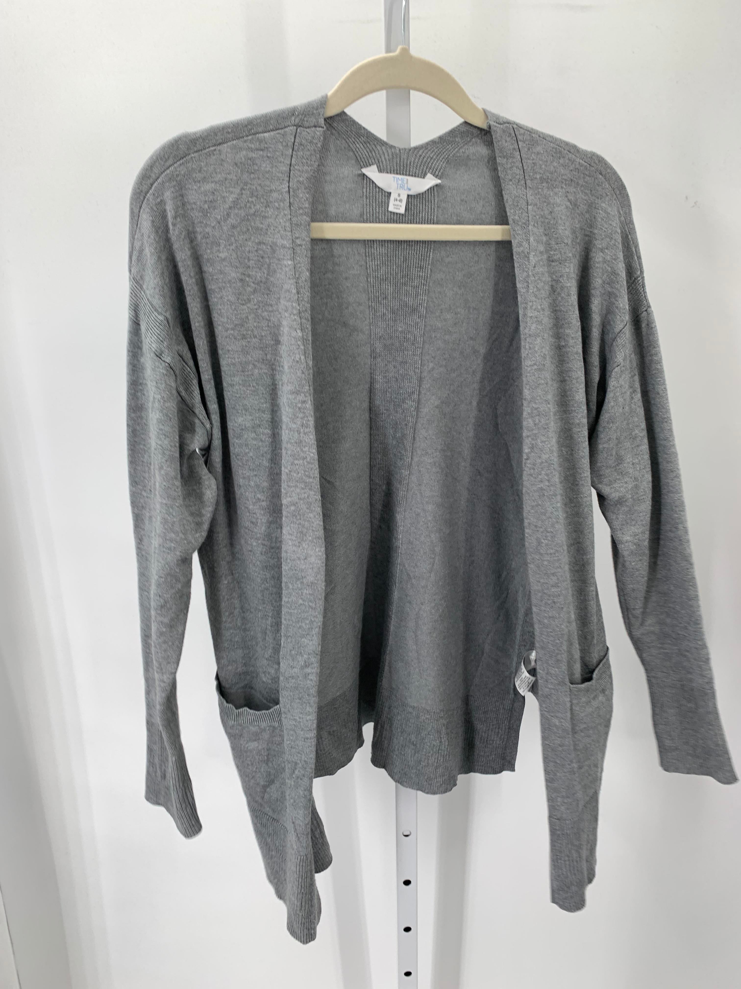 Time and Tru Size Small Misses Cardigan