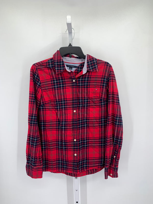 Tommy Hilfiger Size Large Misses Long Sleeve Shirt