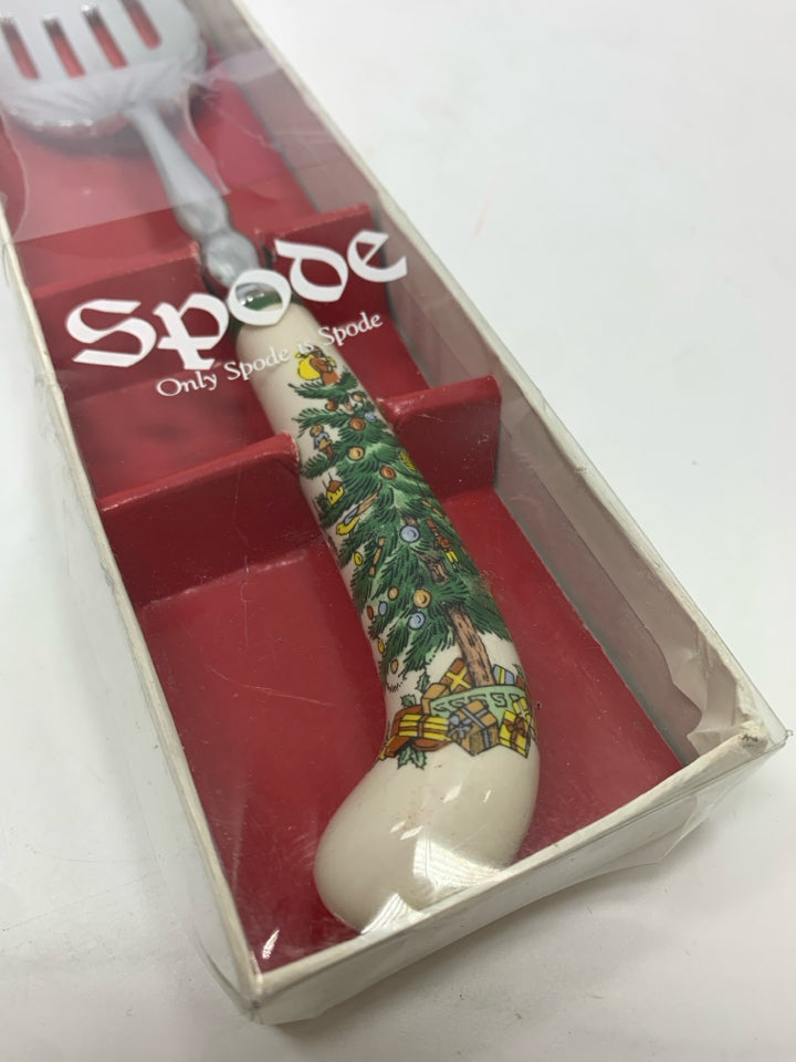 SPODE CHRISTMAS TREE MEAT FORK