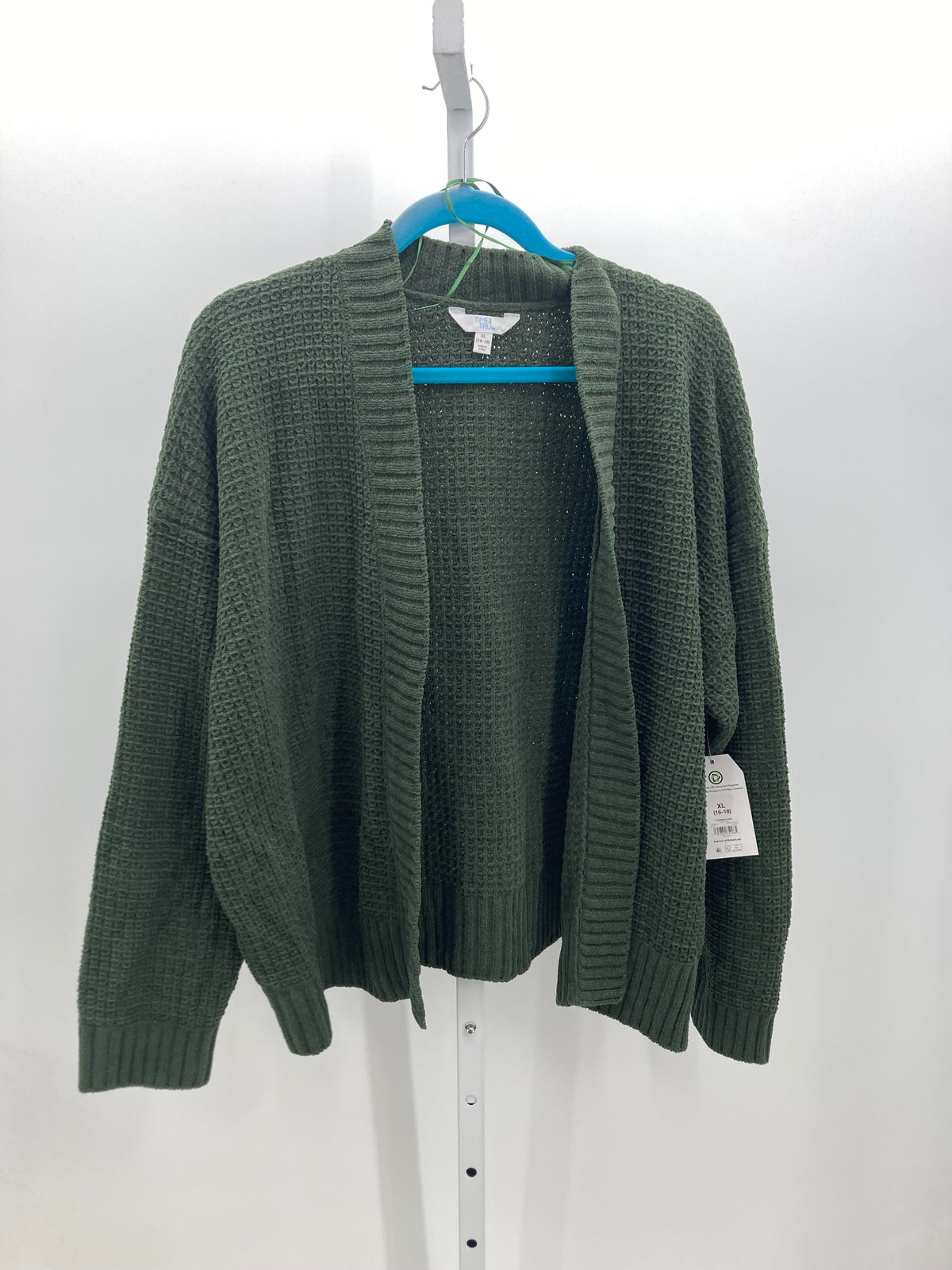 Time and Tru Size Extra Large Misses Cardigan