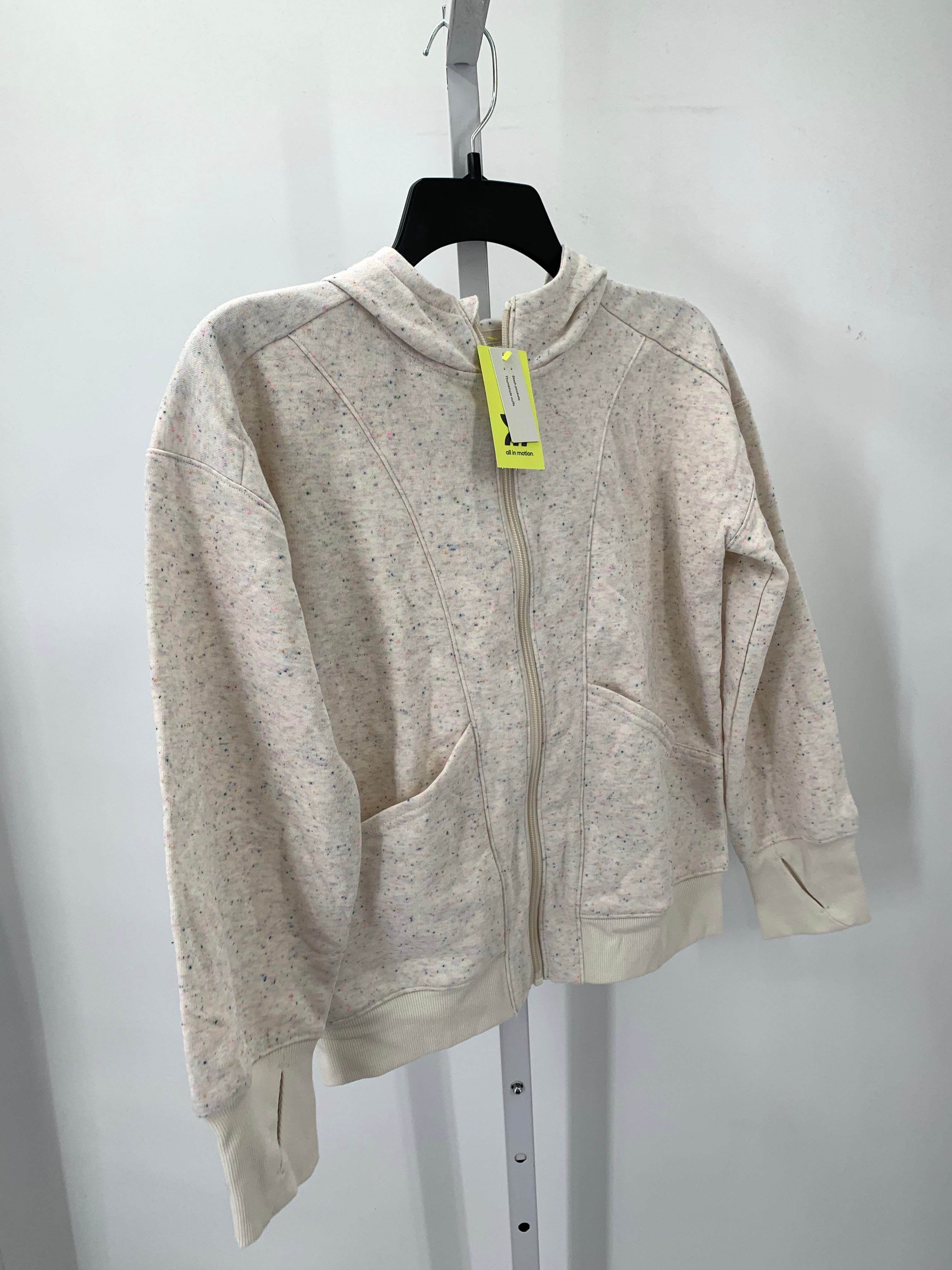 All In Motion Size 10-12 Girls Sweat Jacket