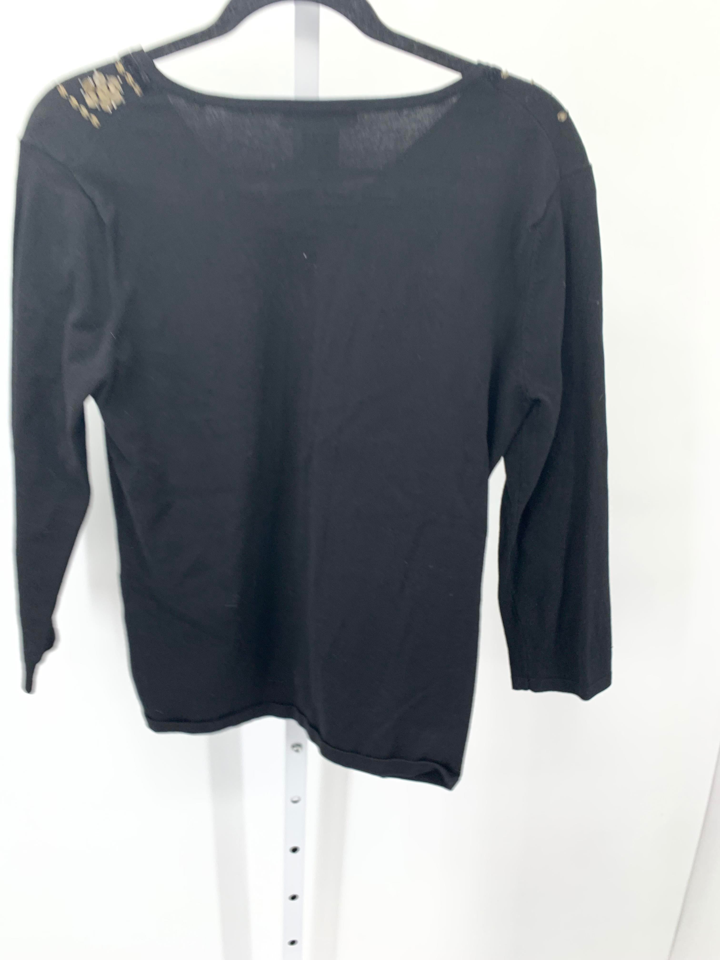 Willi Smith Size Large Misses 3/4 Sleeve Sweater