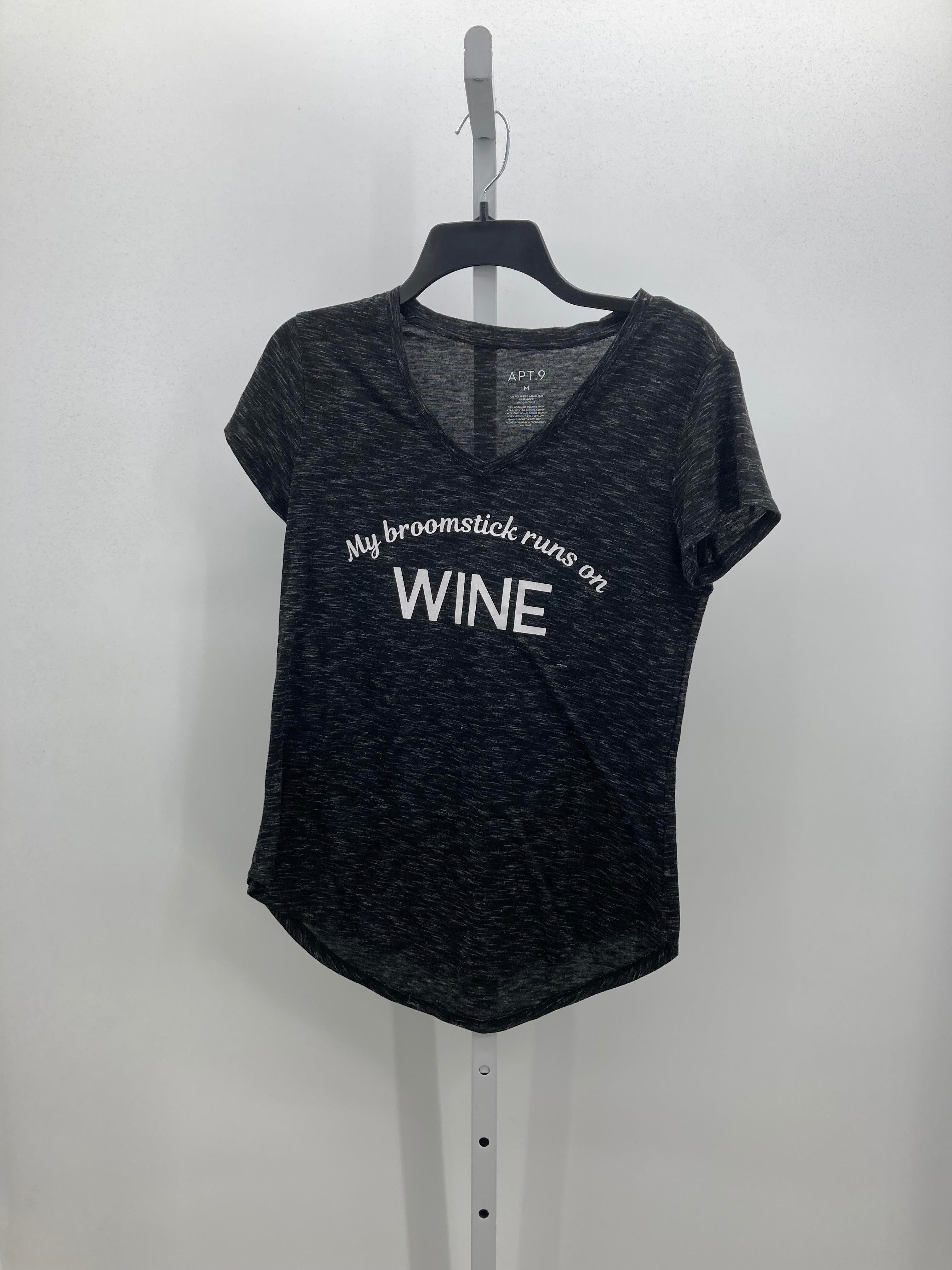 Apt. 9 Size Medium Misses Short Sleeve Shirt