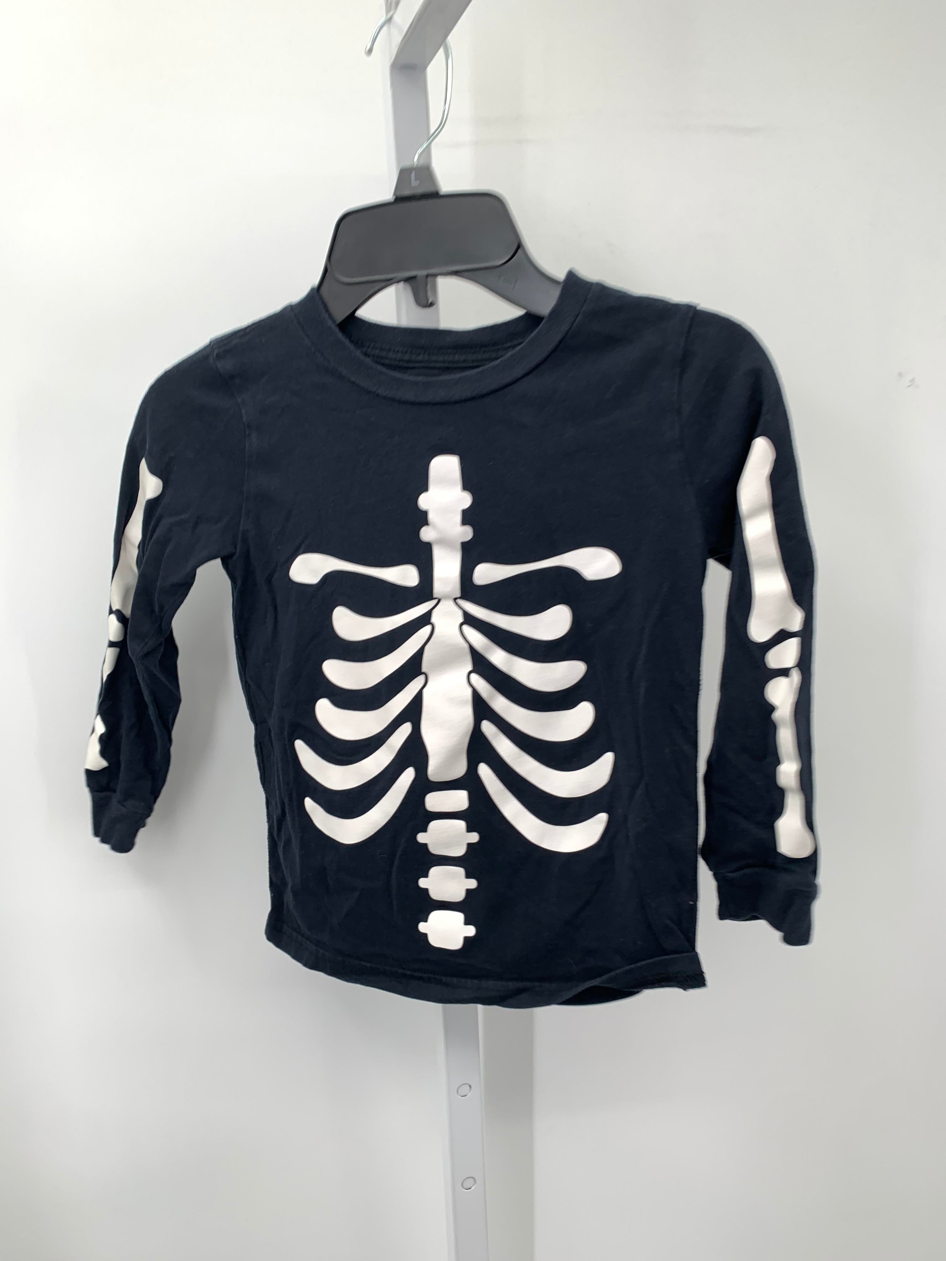 LONG SLV SHIRT SKELETON