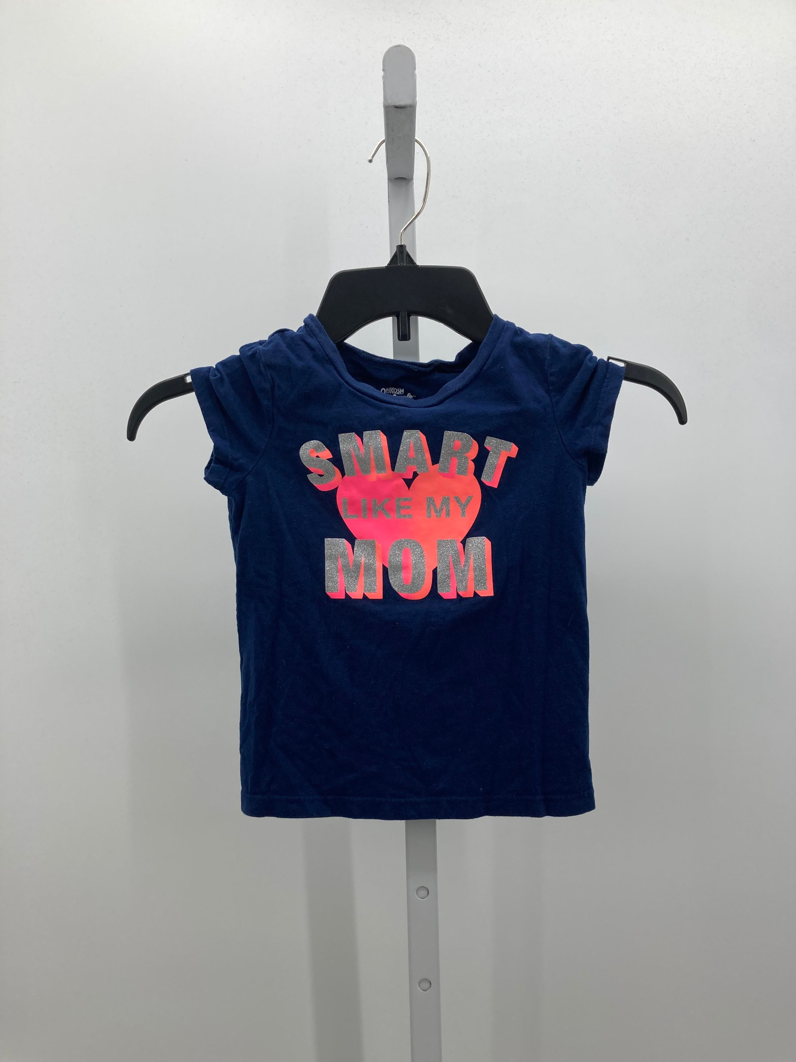 Osh Kosh Size 4T Girls Short Sleeve Shirt