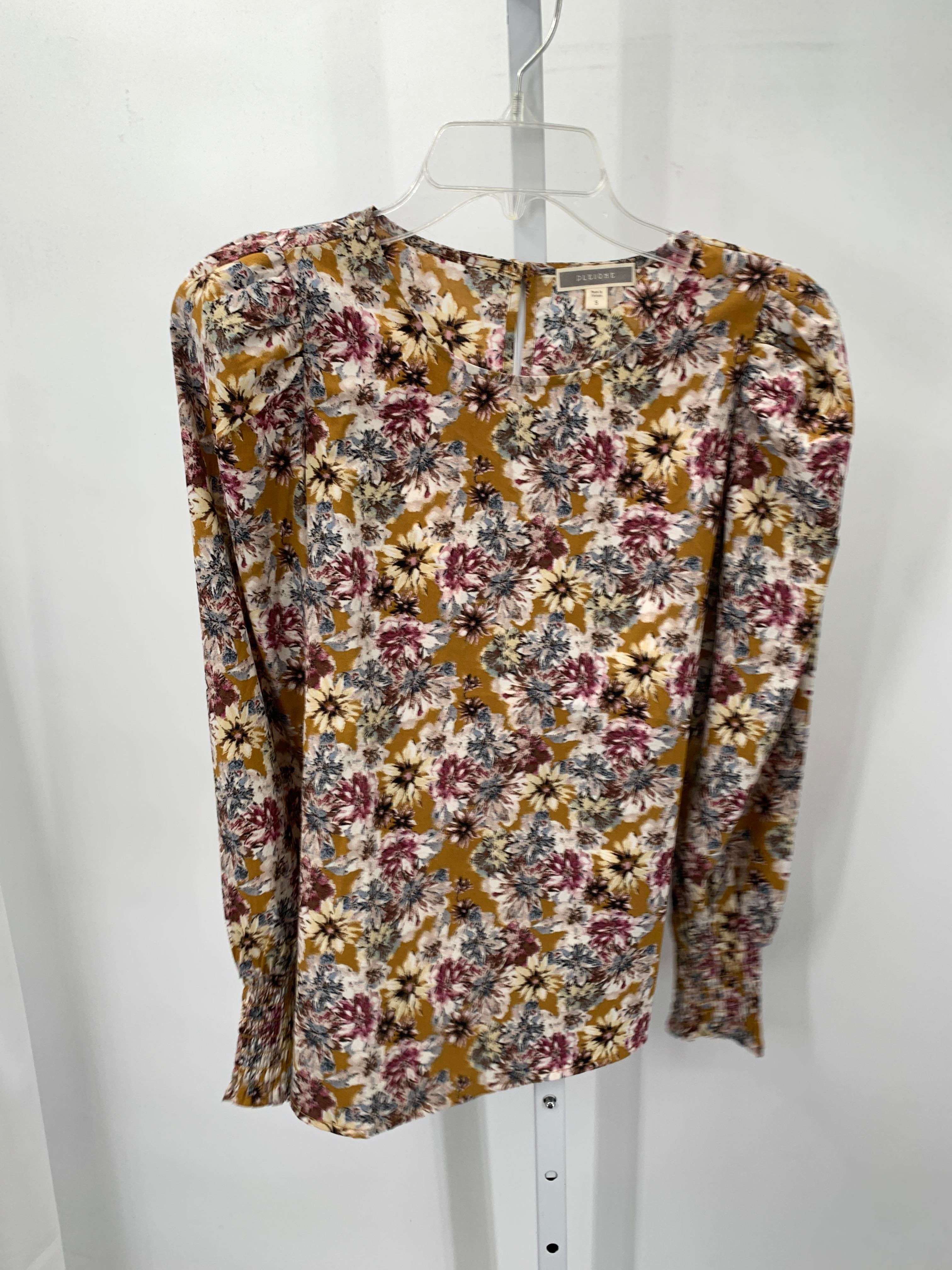 Pleione Size Small Misses Long Sleeve Shirt