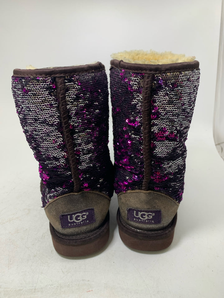 UGG 1002978 Short Sequined Sparkle Boots