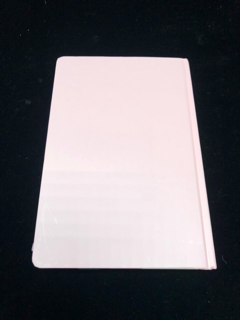 NWT PINK JOURNAL W/FLOWER PEN HOLDER.