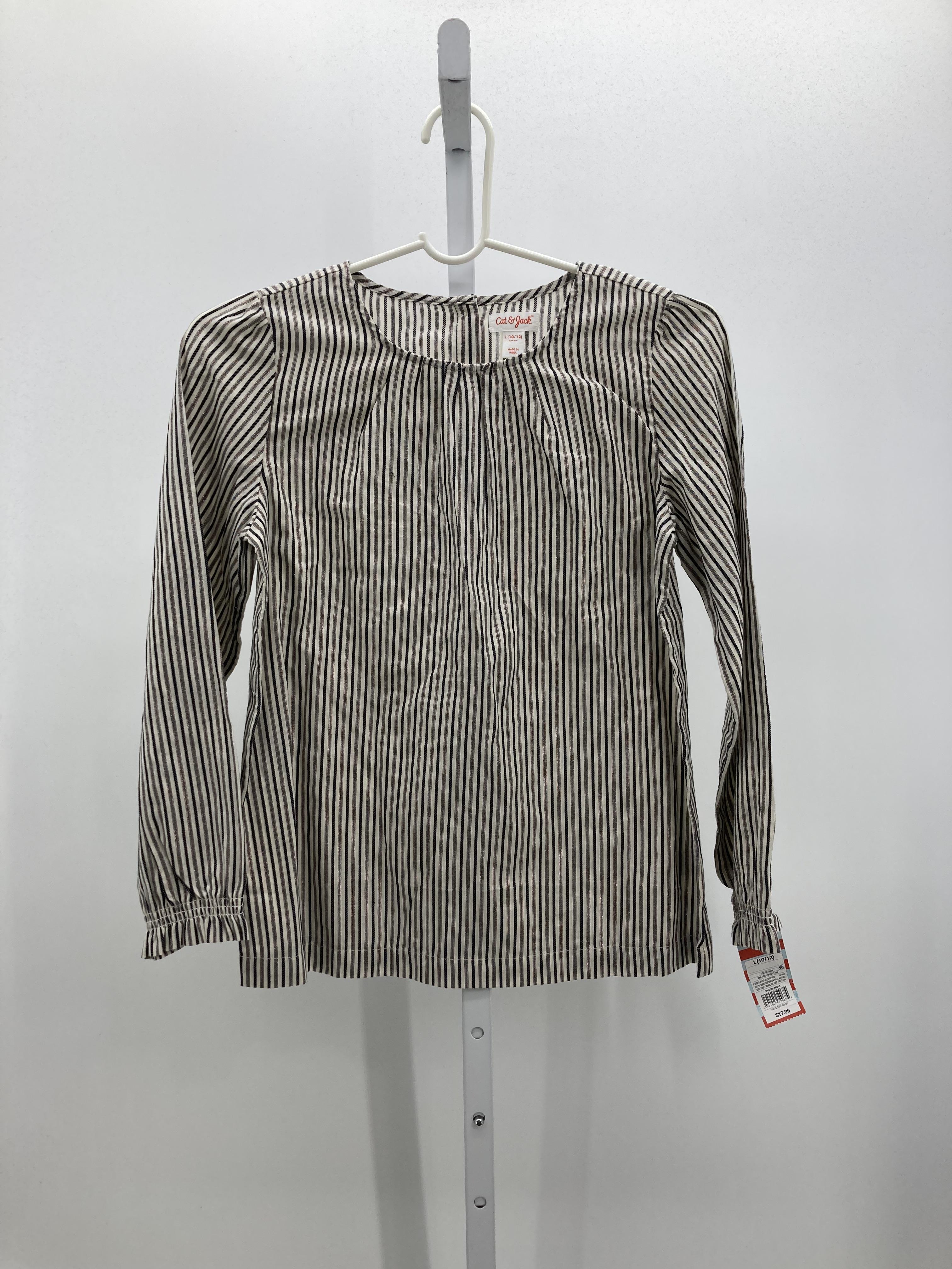 Cat & Jack Size 10-12 Girls Long Sleeve Shirt