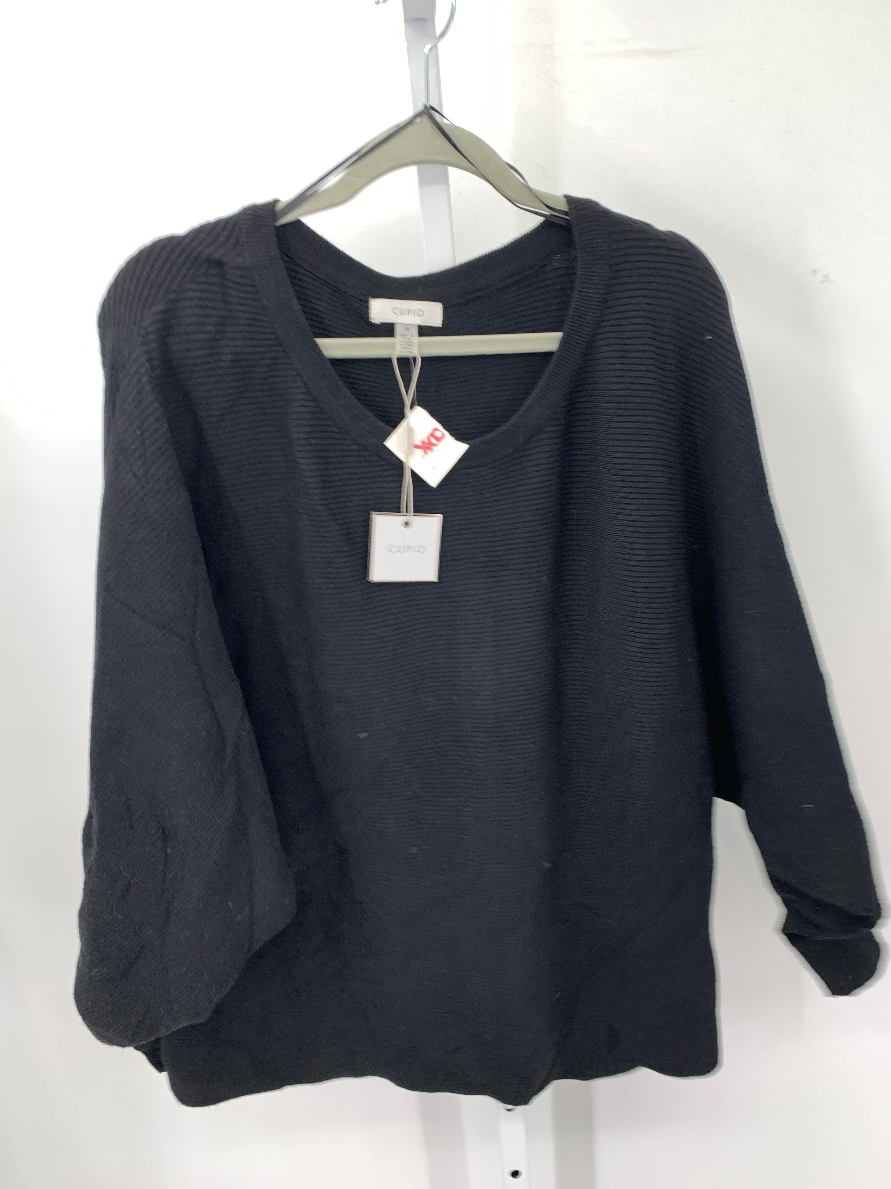 Cupio Size 1X Womens Long Sleeve Shirt