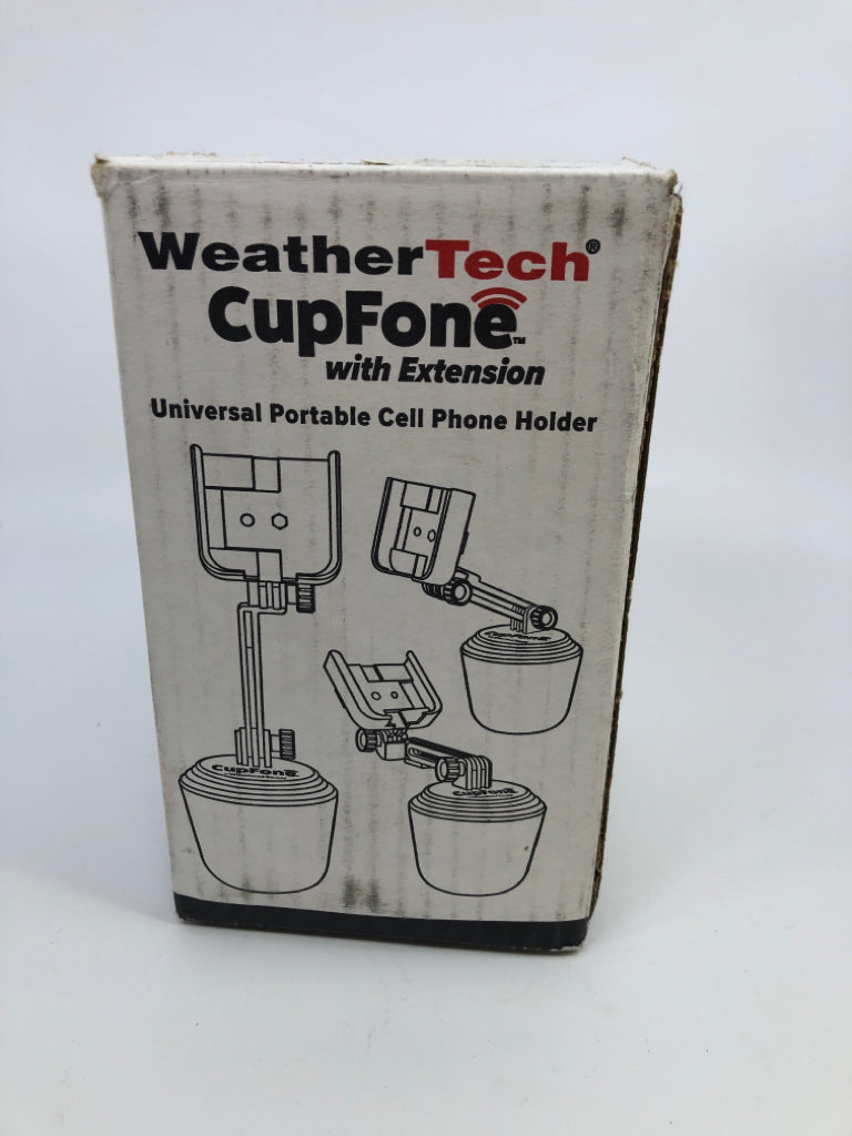 WEATHERTECH CUPFONE IN BOX.