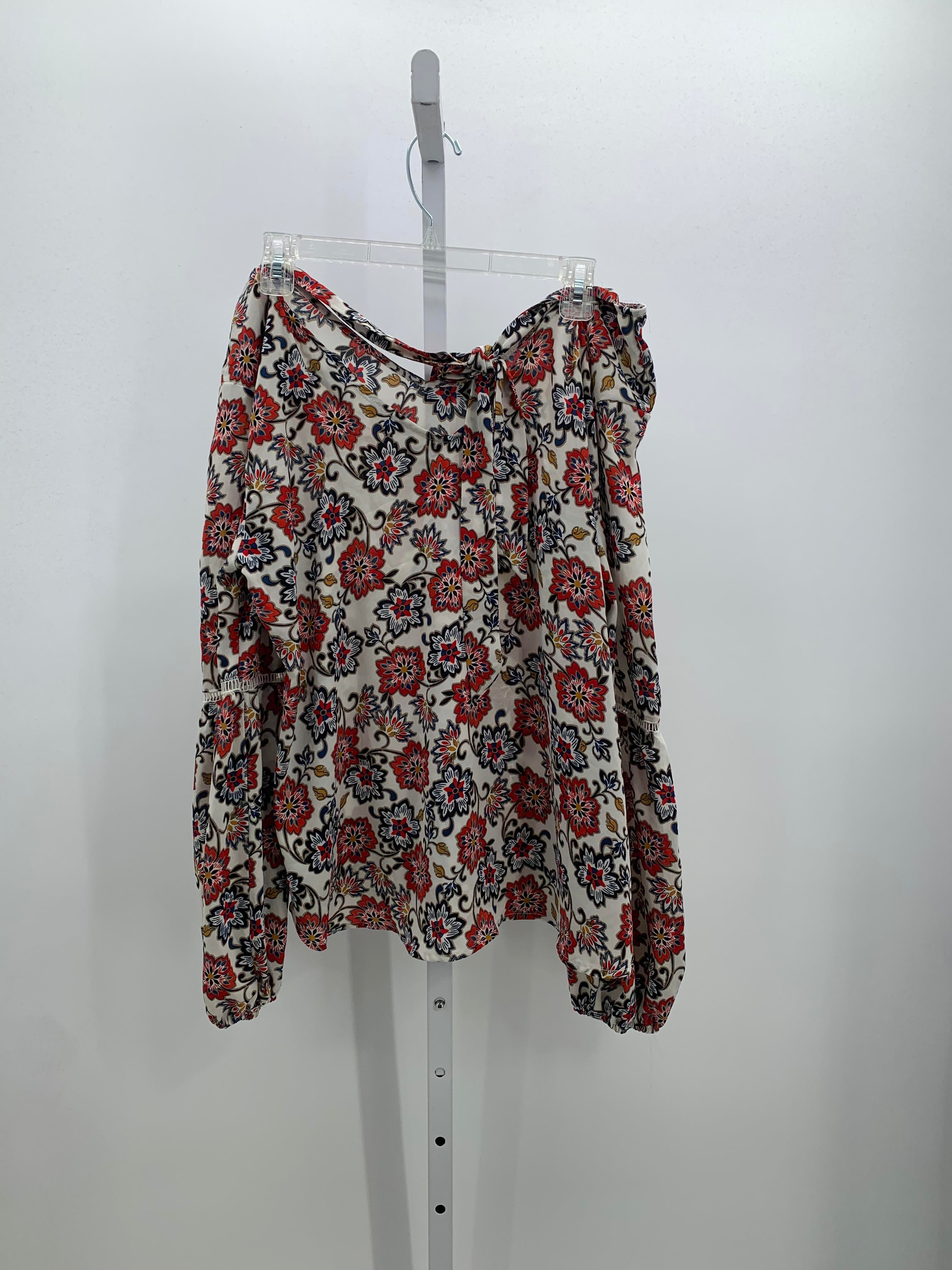Rose & Olive Size Extra Large Misses Long Sleeve Shirt