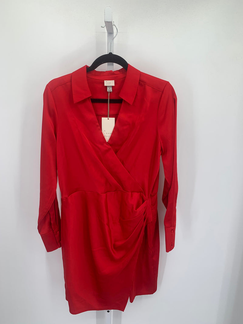 A New Day Size Medium Misses Long Sleeve Dress