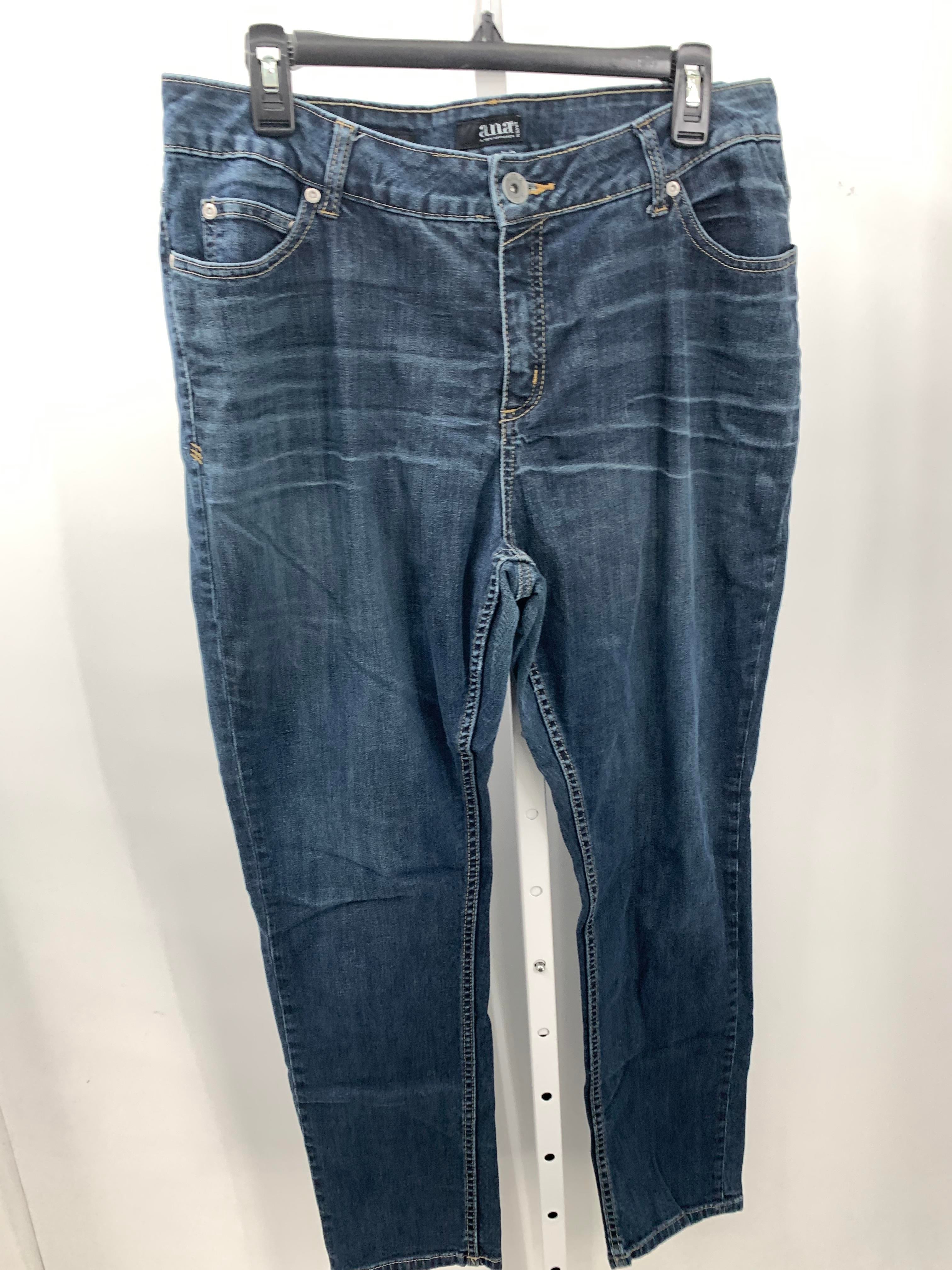 A.N.A. Size 16 W Womens Jeans