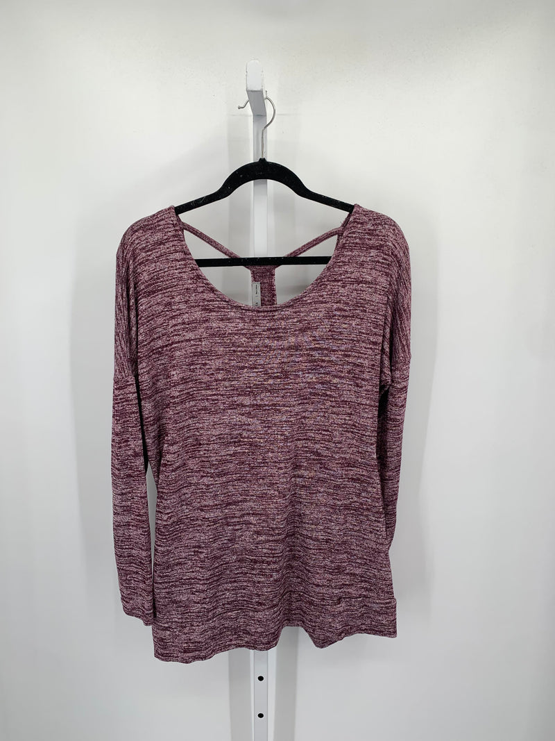 Athleta Size Large Misses Long Sleeve Shirt