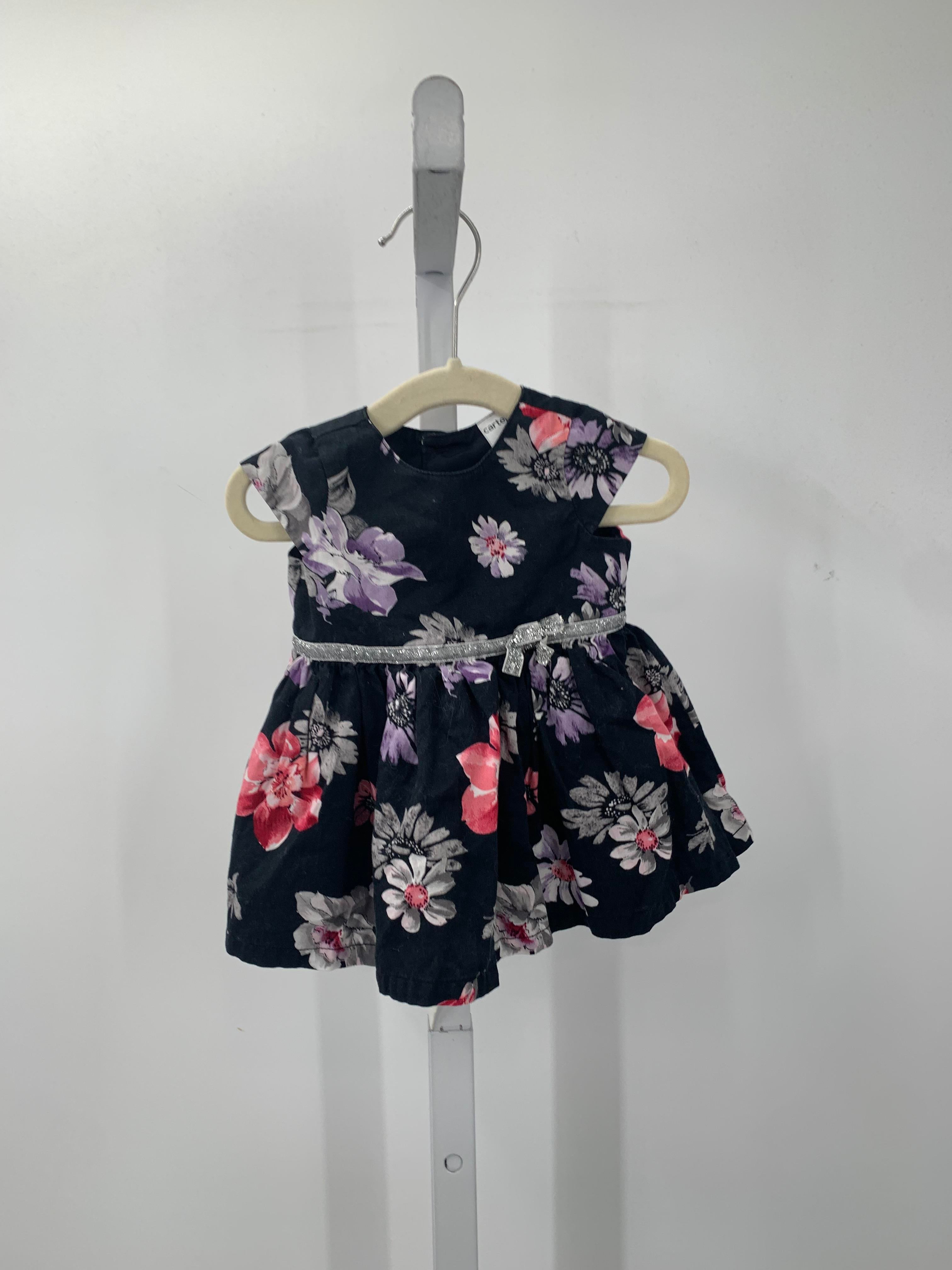 Carters Size Newborn Girls Short Sleeve Dress