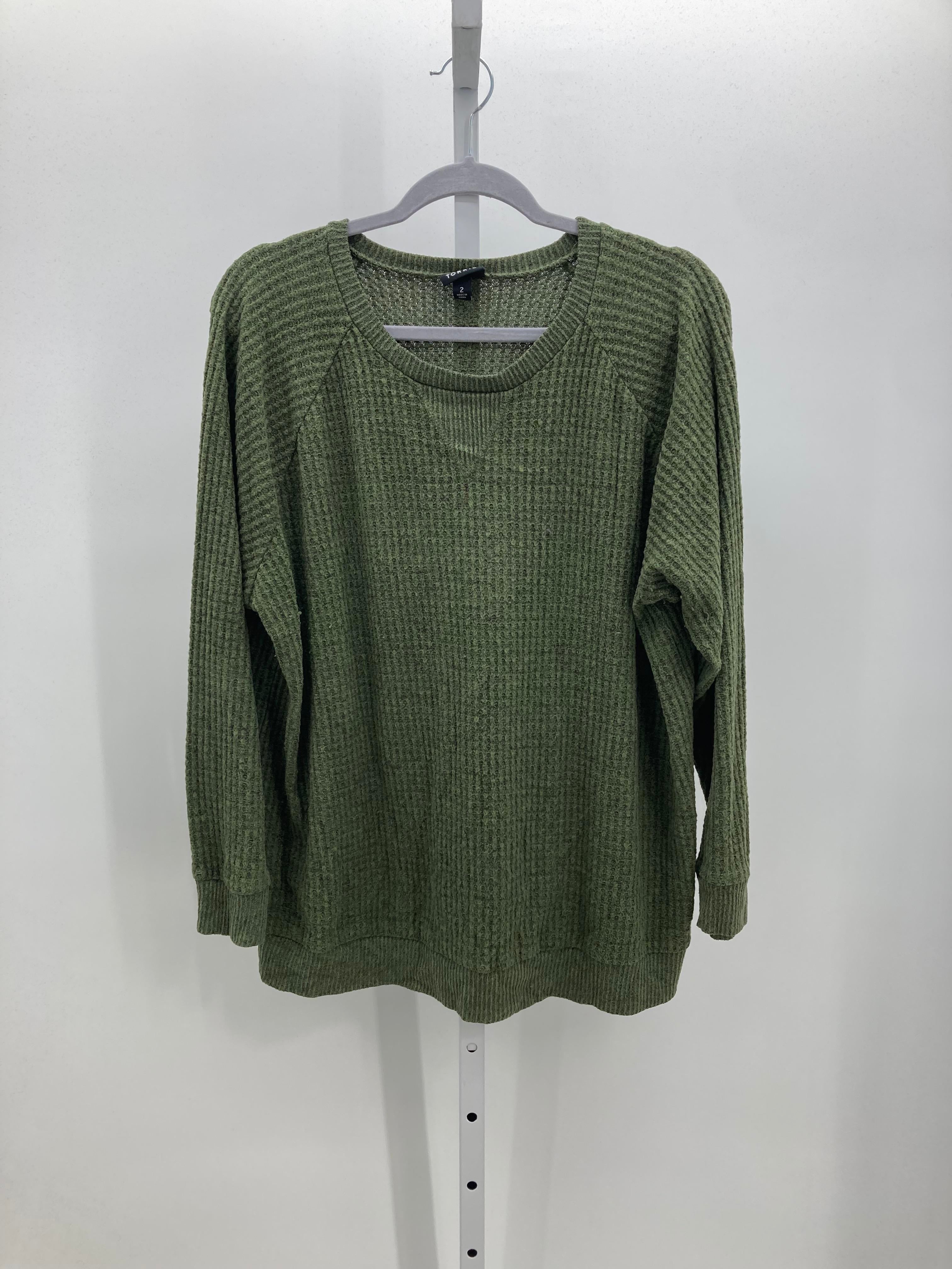 Torrid Size 2X Womens Long Slv Sweater