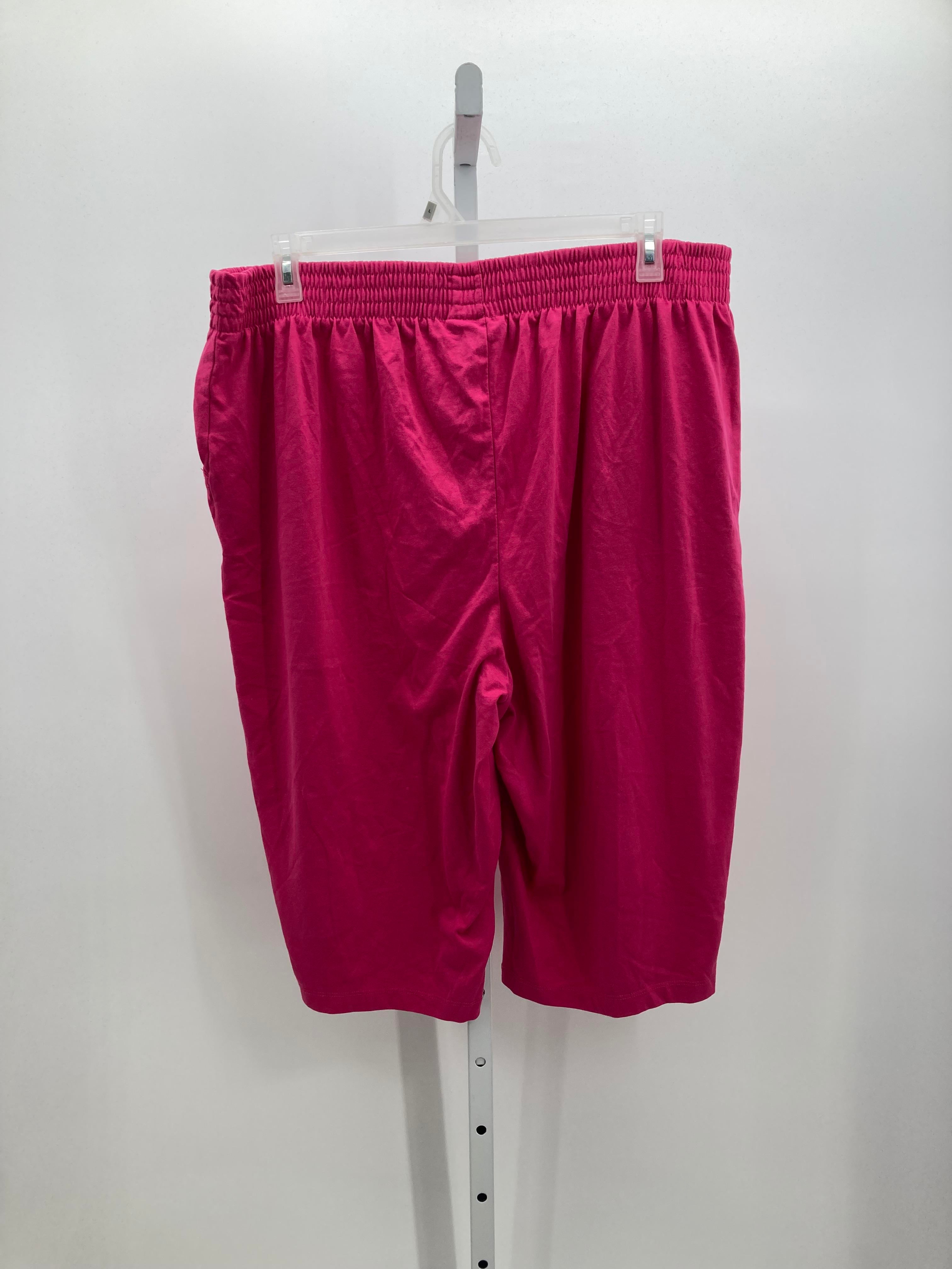 Woman Within Size 1X Womens Capri Pants