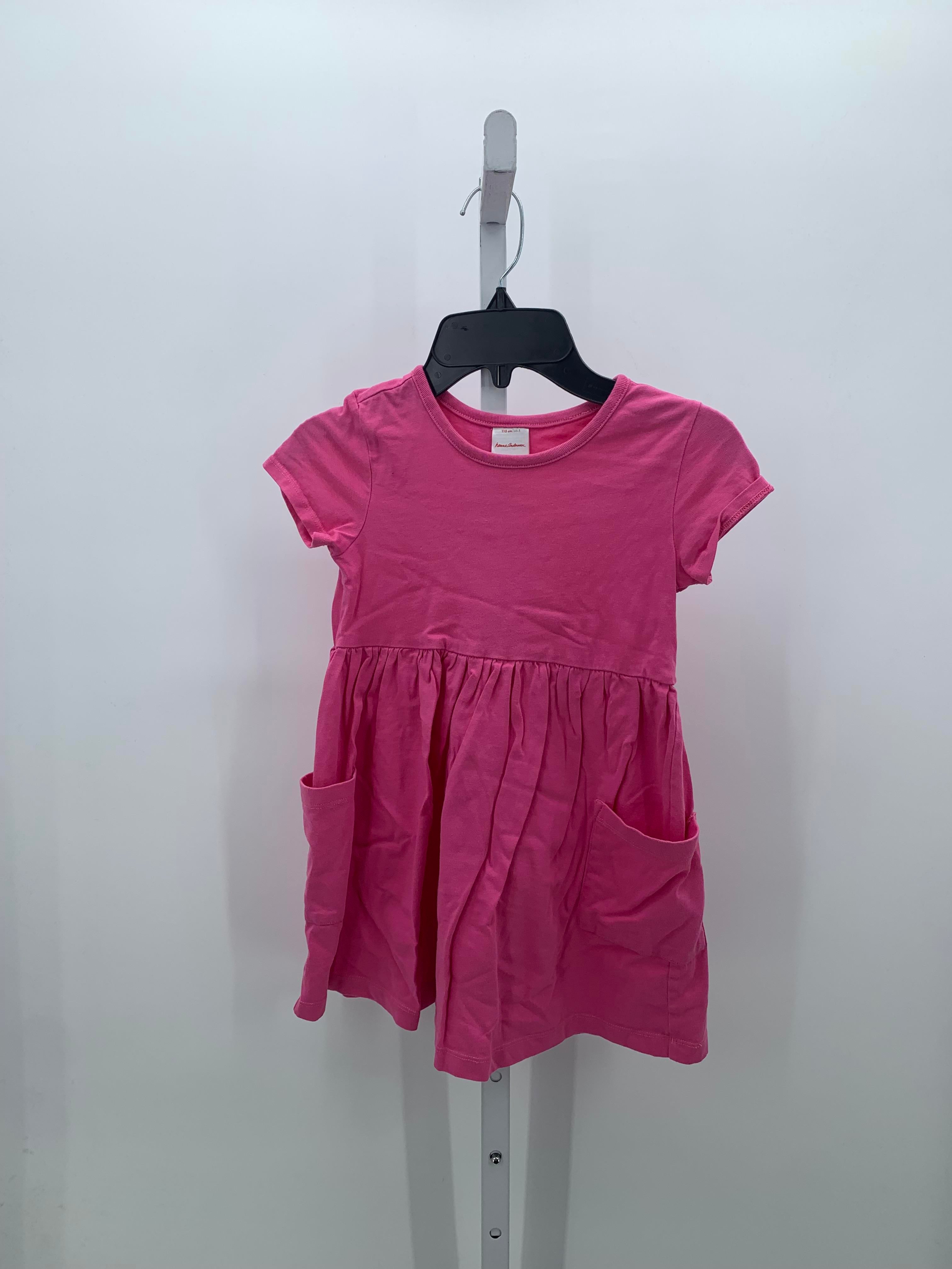 Hanna Anderson Size 5 Girls Short Sleeve Dress