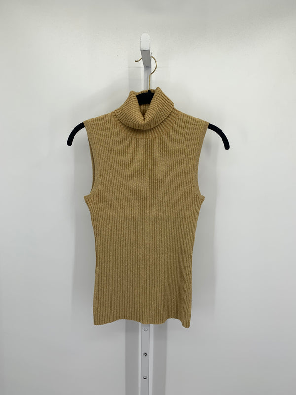 Cable & Gauge Size Small Misses Sleeveless Sweater