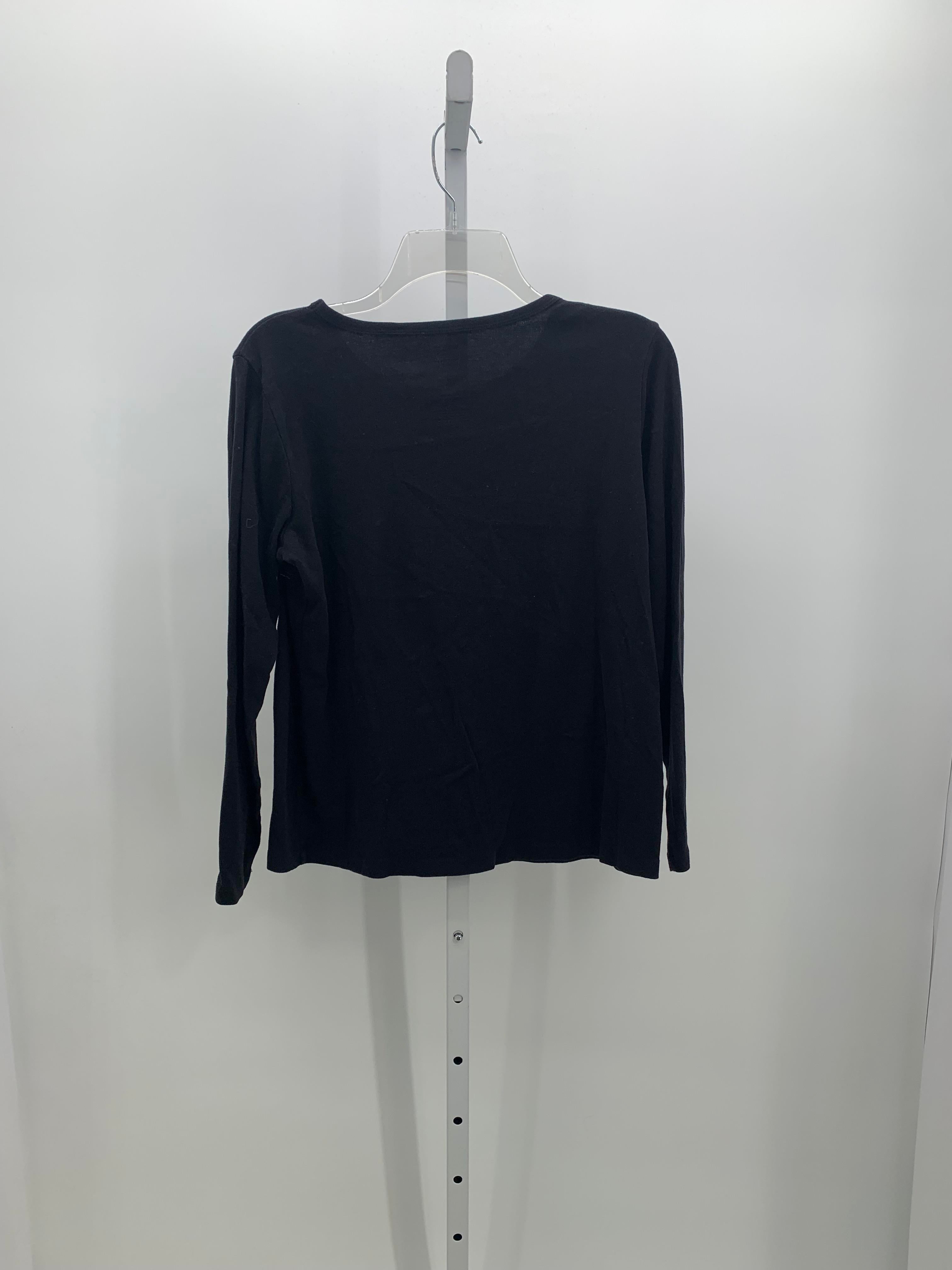 St. Johns Bay Size Large Misses Long Sleeve Shirt