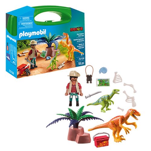 Playmobil 70108 Dino Explorer Carry Case -