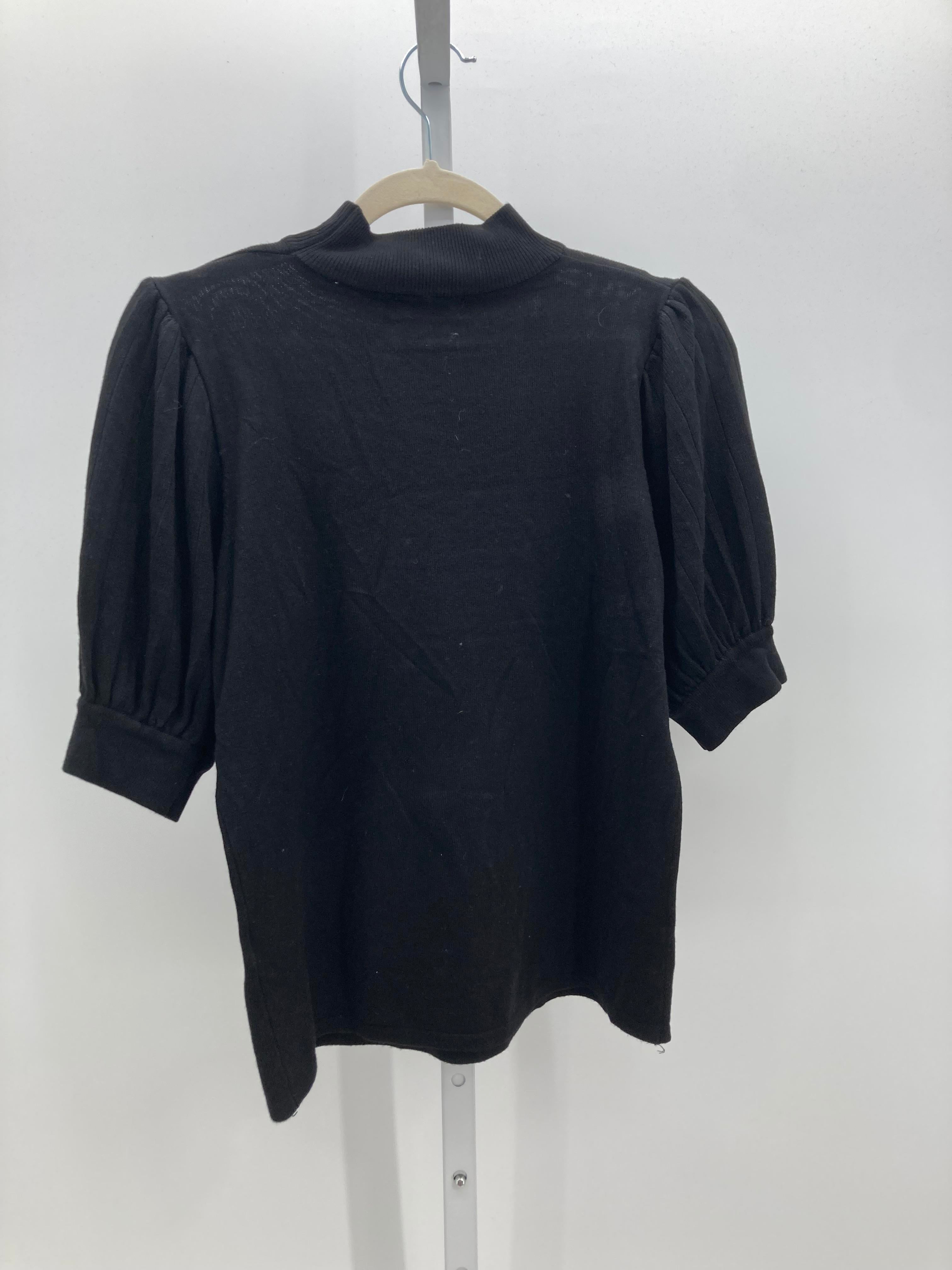 Tahari Size Medium Misses Short Slv Sweater