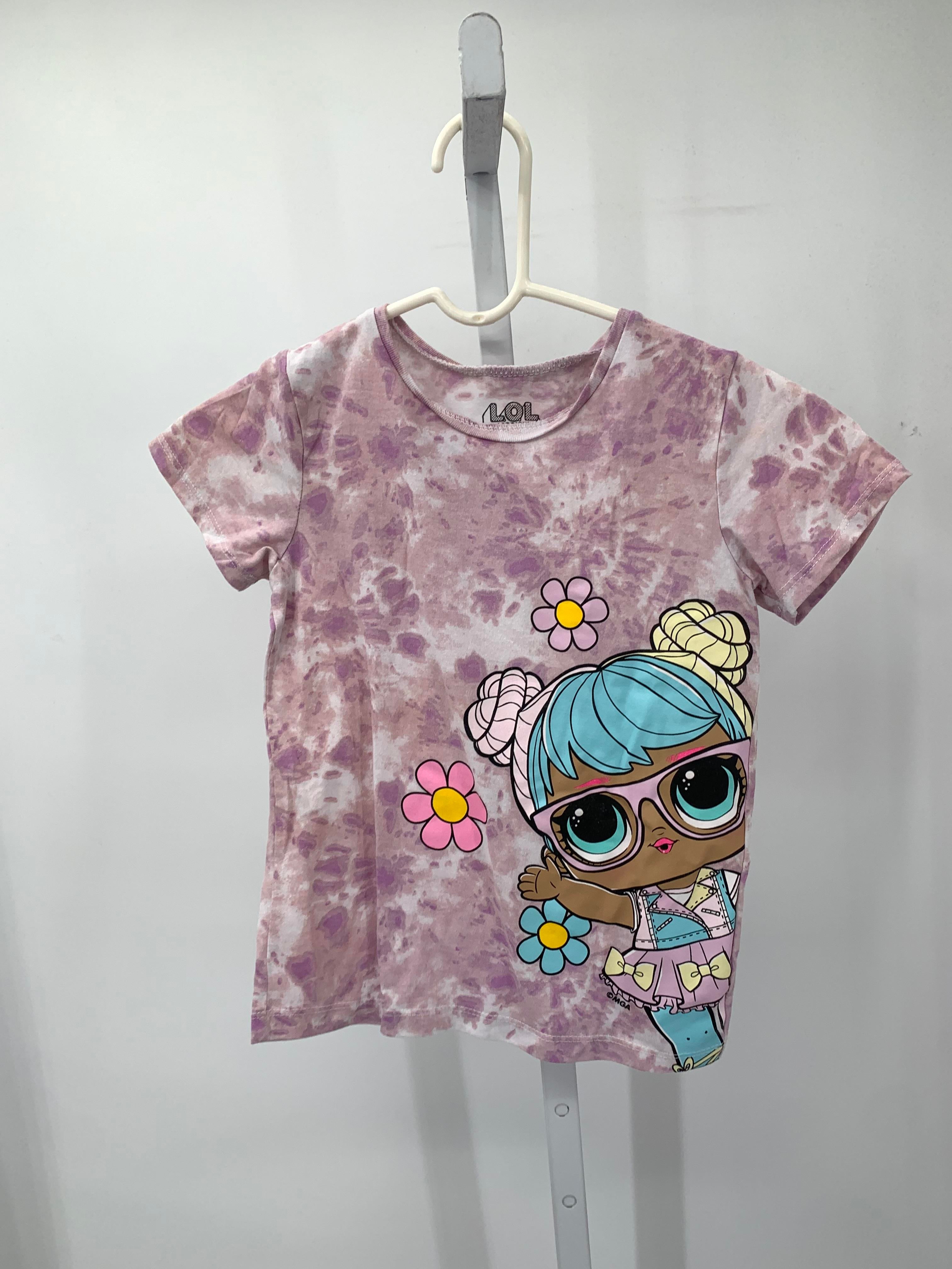 Size 7 Girls Short Sleeve Shirt